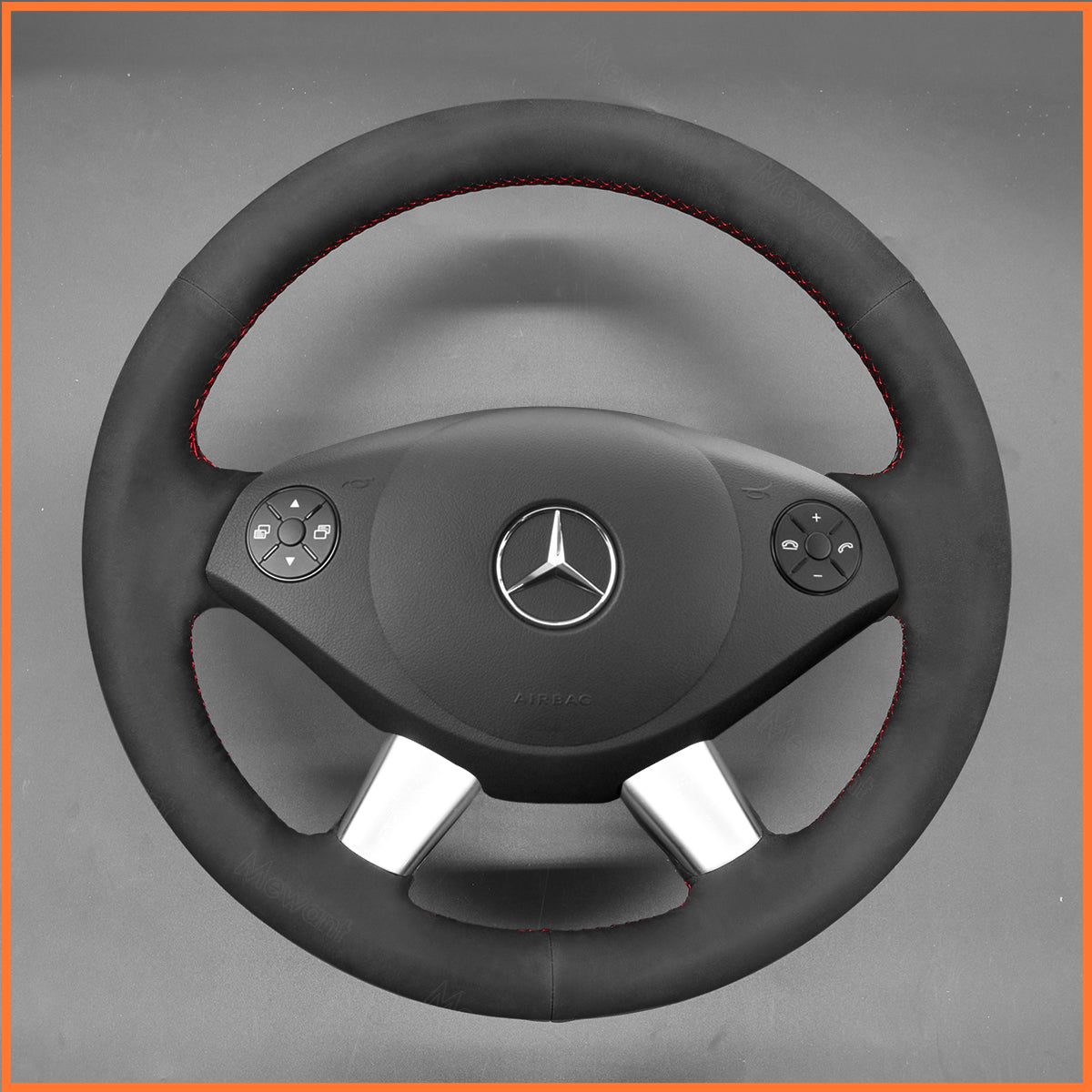 MEWANT Lenkradbezug für Mercedes-Benz W639 Viano 2010-2015 / Vito 2010-2015 / Valente 2012-2015 - Mewant.de