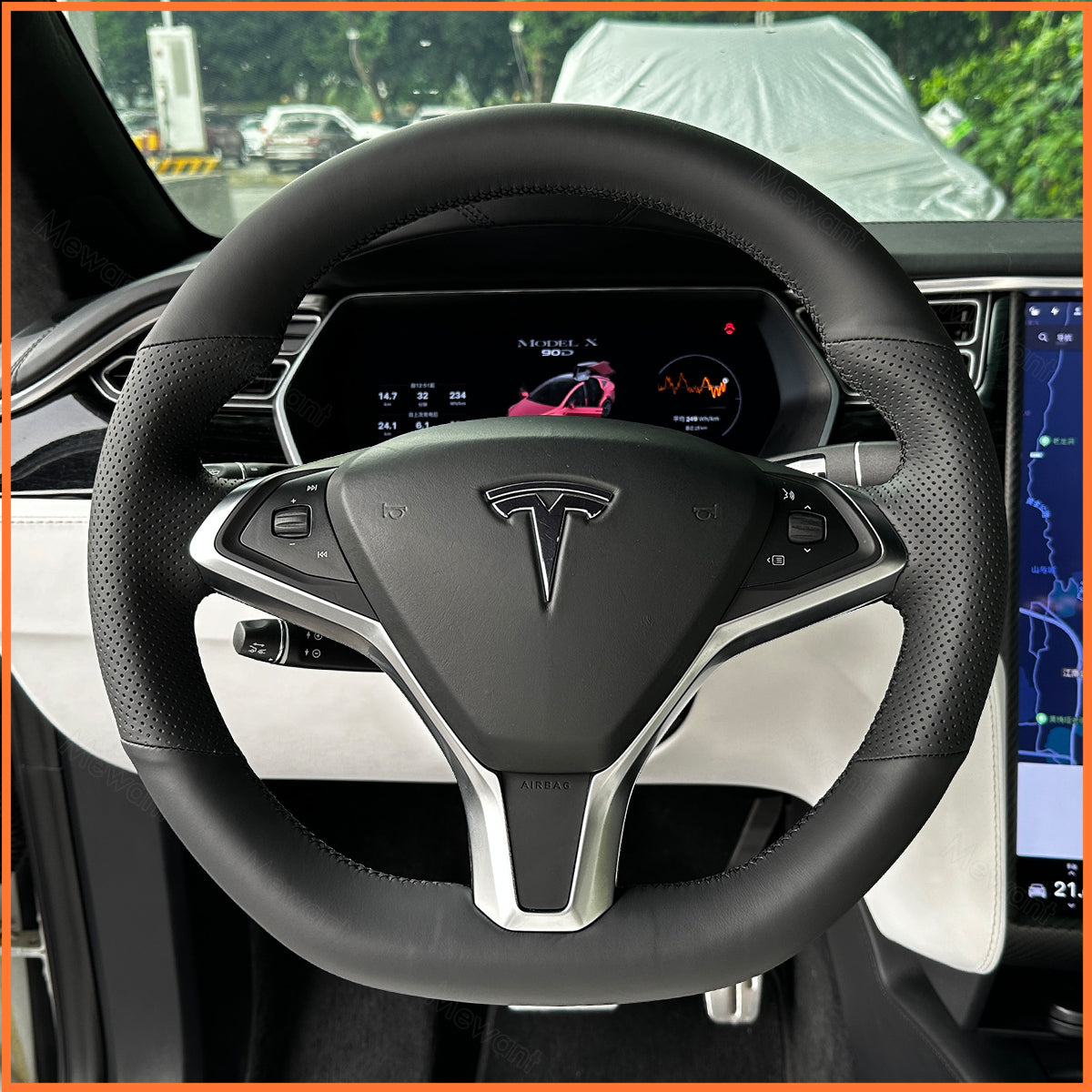 MEWANT Lenkradbezug für Tesla Model S 2013-2017 - Mewant.de