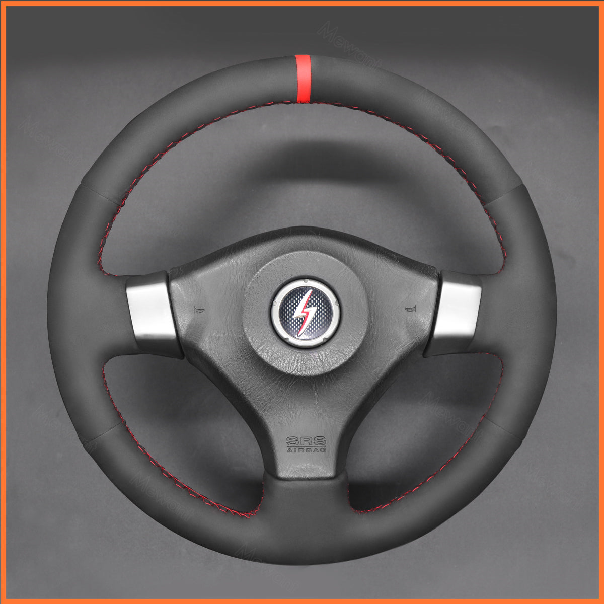 MEWANT Lenkradbezug für Nissan Skyline GT-R R34 1998-2002 / 200SX S15 2001-2002 / Silvia S15 1999-2000 - Mewant.de