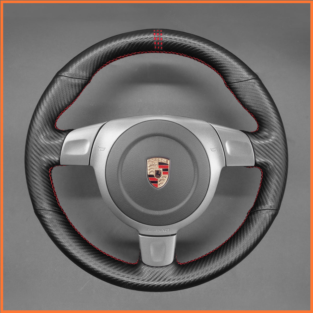 MEWANT Lenkradbezug für Porsche 911 (997) / Boxster (987) / Cayman (987) 2005-2009 - Mewant.de