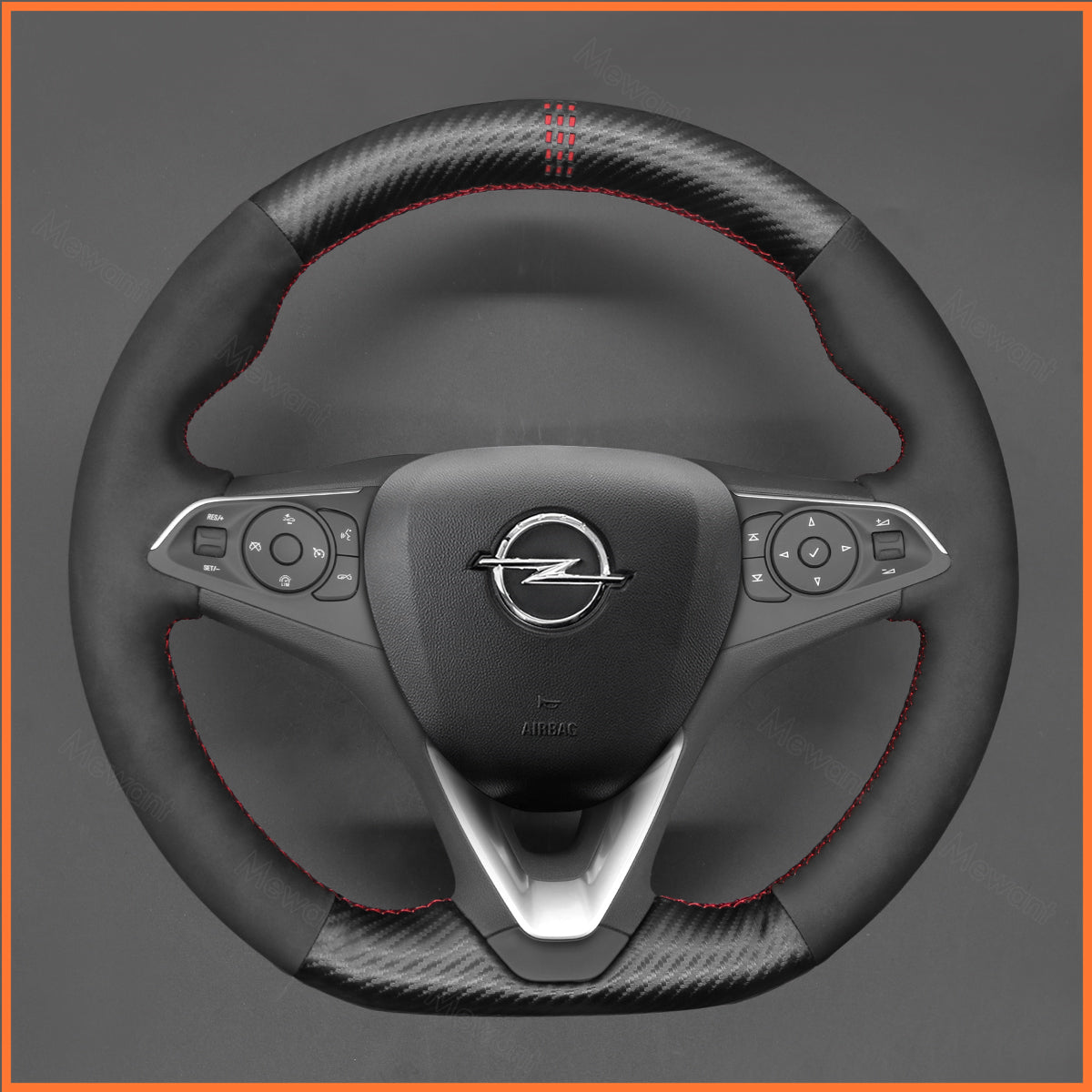 MEWANT Lenkradbezug für Opel Astra K / Combo / Corsa E F / Grandland X / Combo Life / Insignia CT B / Mokka-e - Mewant.de