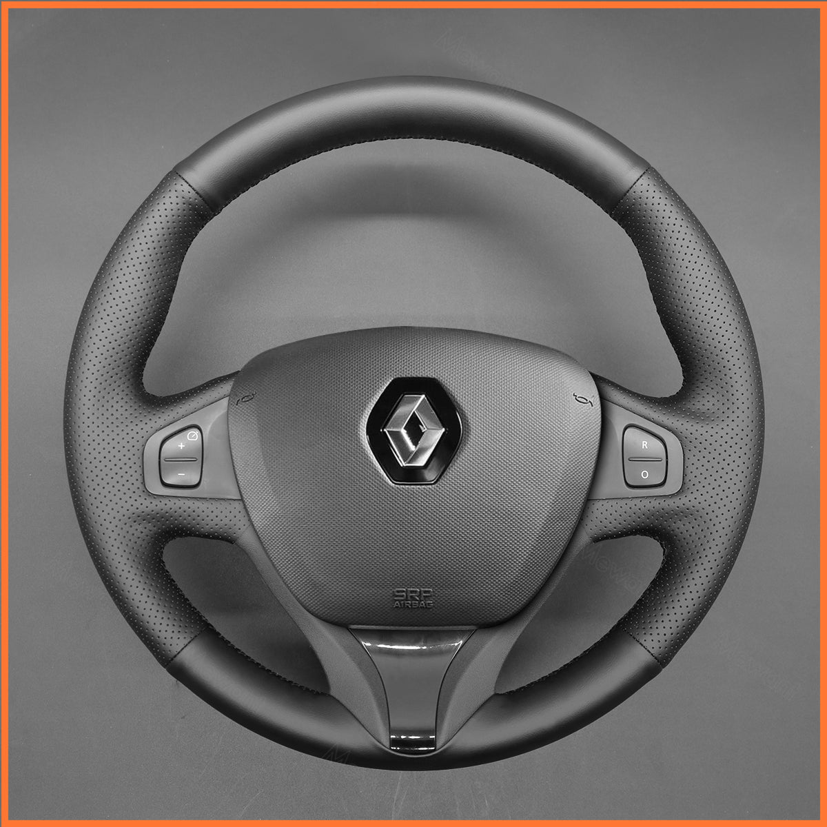 MEWANT Lenkradbezug für Renault Clio 4 (IV) 2012-2016 / Captur 2013-2016 / Renault Samsung QM3 2013-2015 - Mewant.de