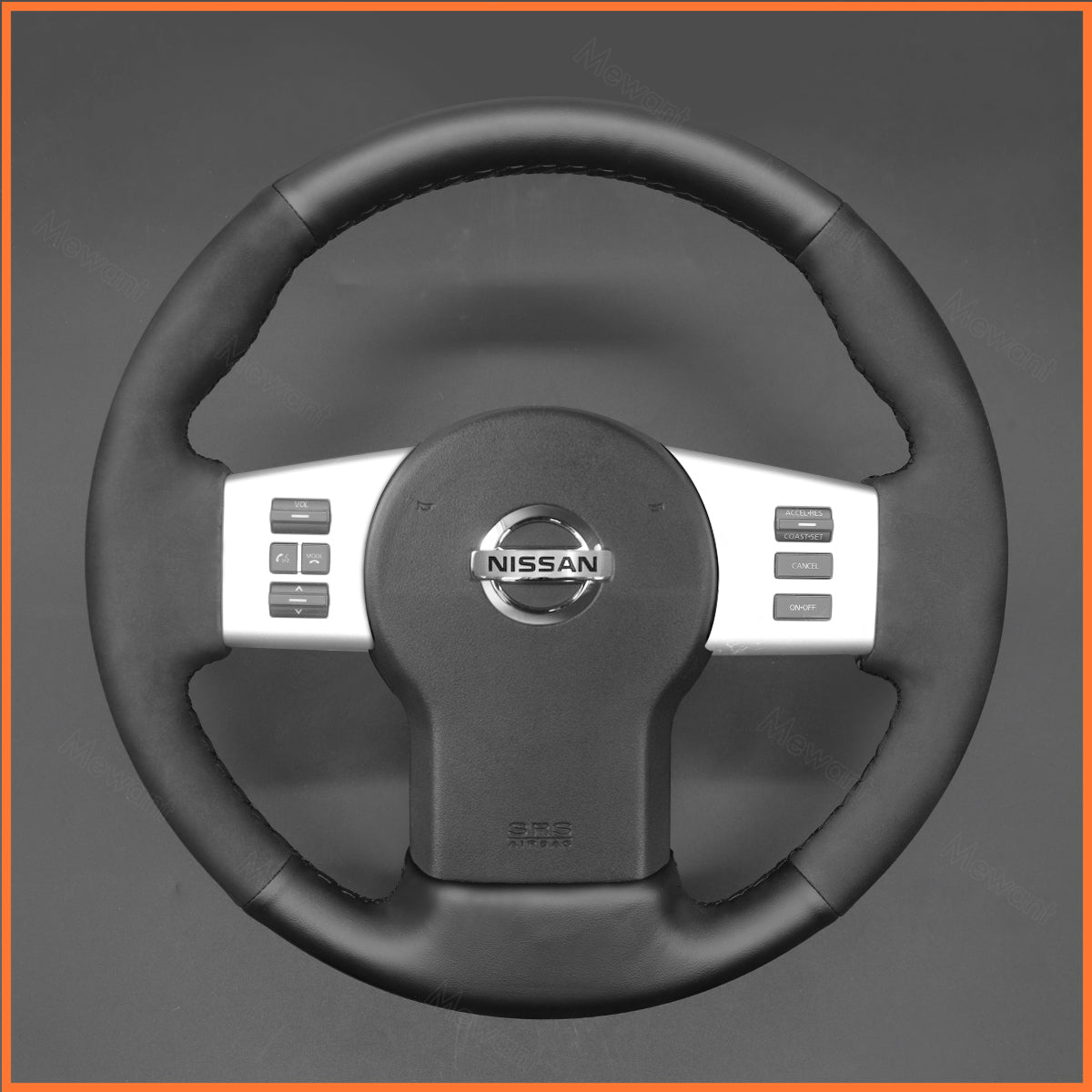 MEWANT Lenkradbezug für Nissan Navara 2005-2015 / Pathfinder 2005-2015 - Mewant.de