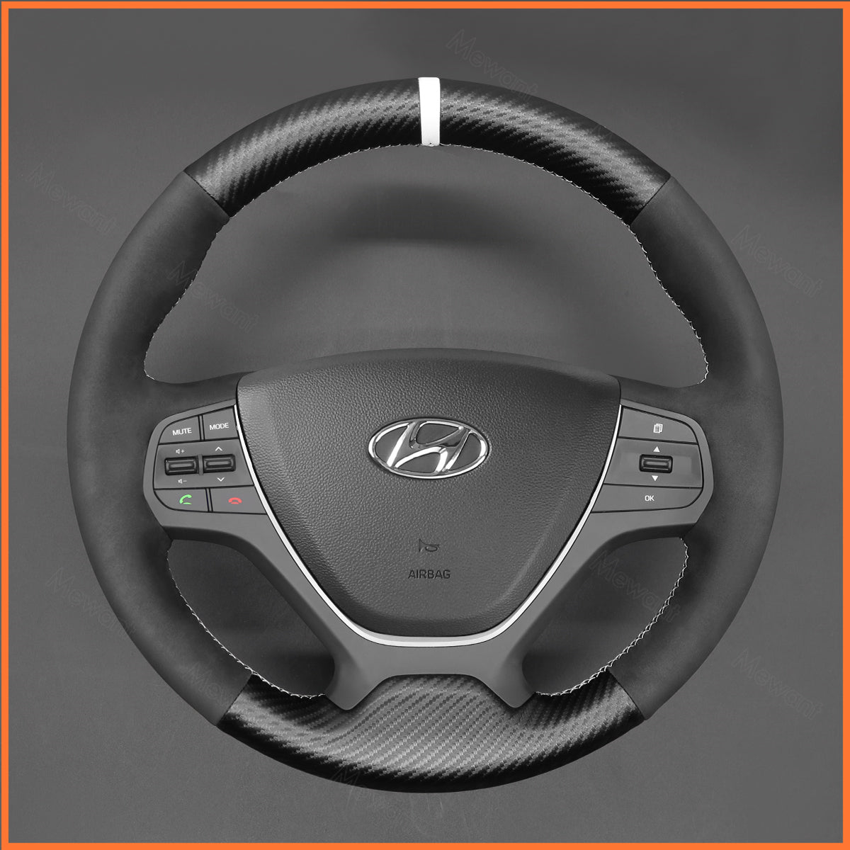 MEWANT Lenkradbezug für Hyundai i10 2013-2020 / i20 2015-2020 - Mewant.de