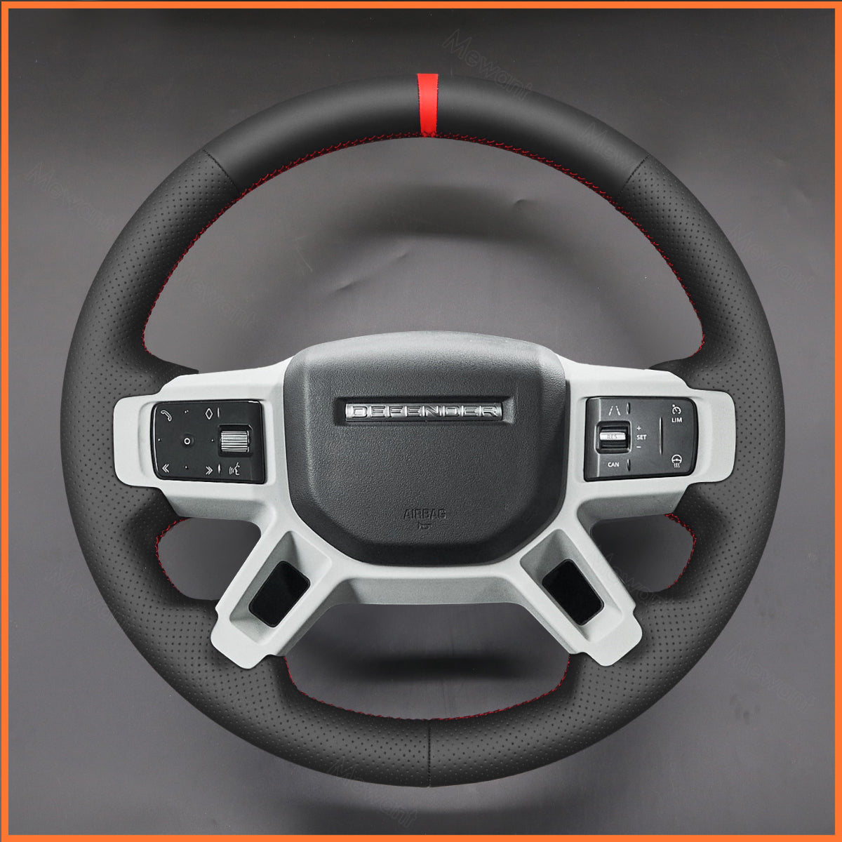 MEWANT Lenkradbezug für Land Rover Defender (L663) 2020-2024 / Discovery (Discovery 5) III (L462) 2021-2024 - Mewant.de