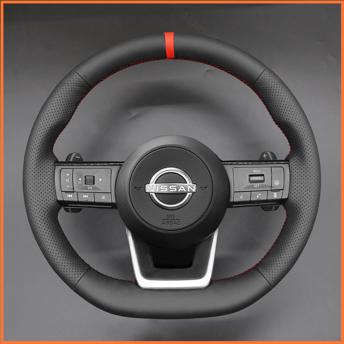 MEWANT Lenkradbezug für Nissan Rogue Pathfinder Qashqai X-Trail 2021-2023 - Mewant.de