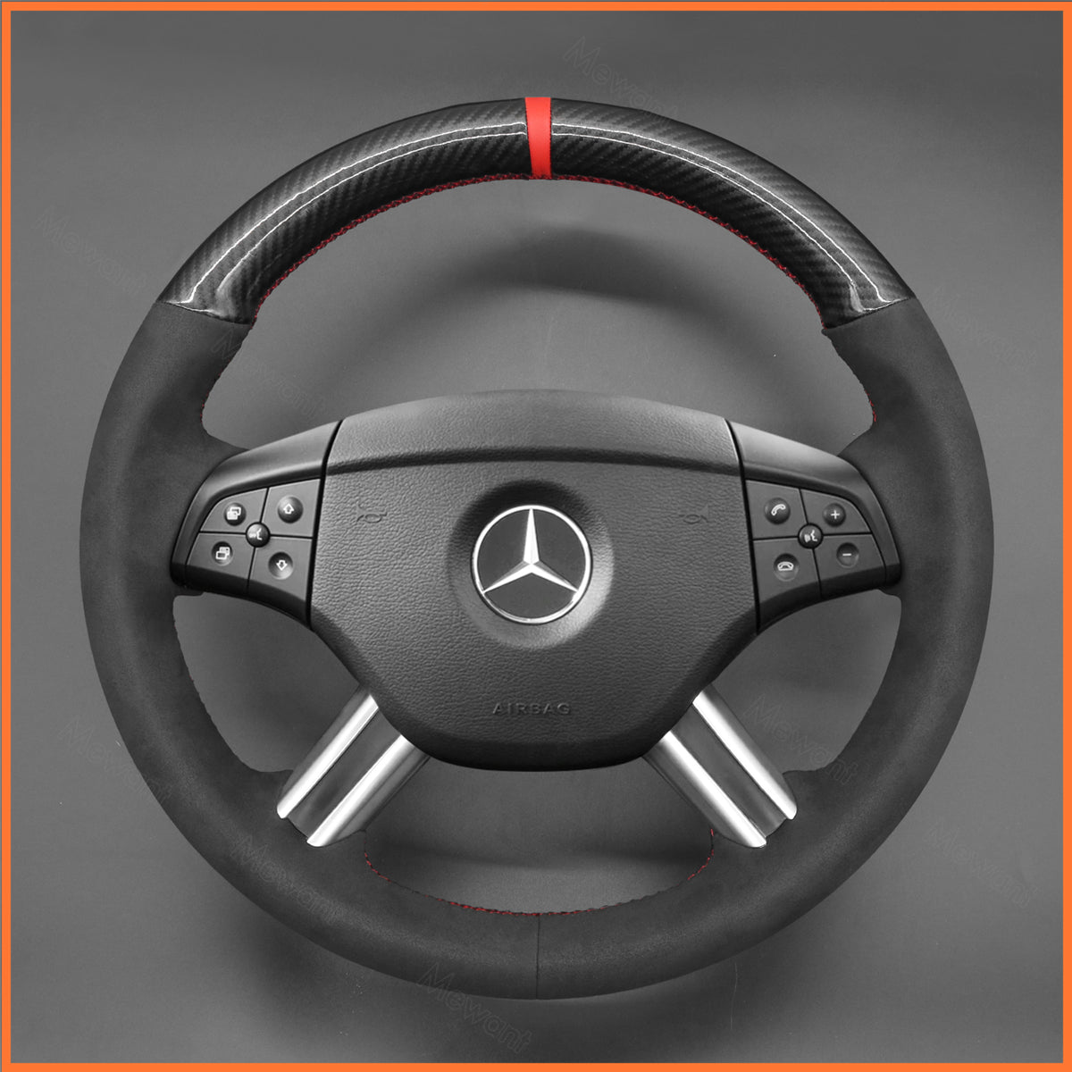 MEWANT Lenkradbezug für GL-Class X164 2007-2008 / M-Class 2006-2008 - Mewant.de
