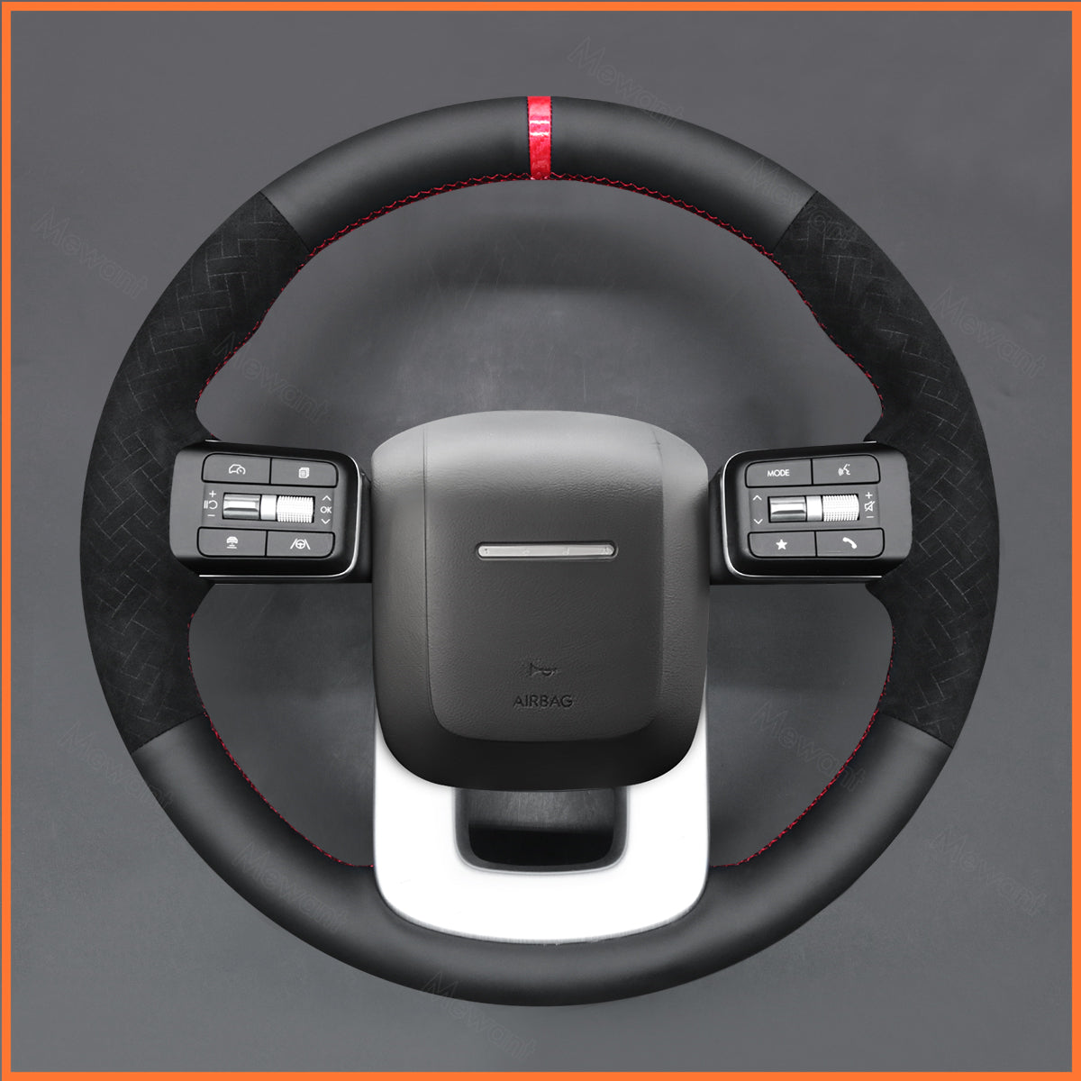 MEWANT Lenkradbezug für Hyundai Santa Fe 2024-2025 / Ioniq 9 2025-2026 - Mewant.de
