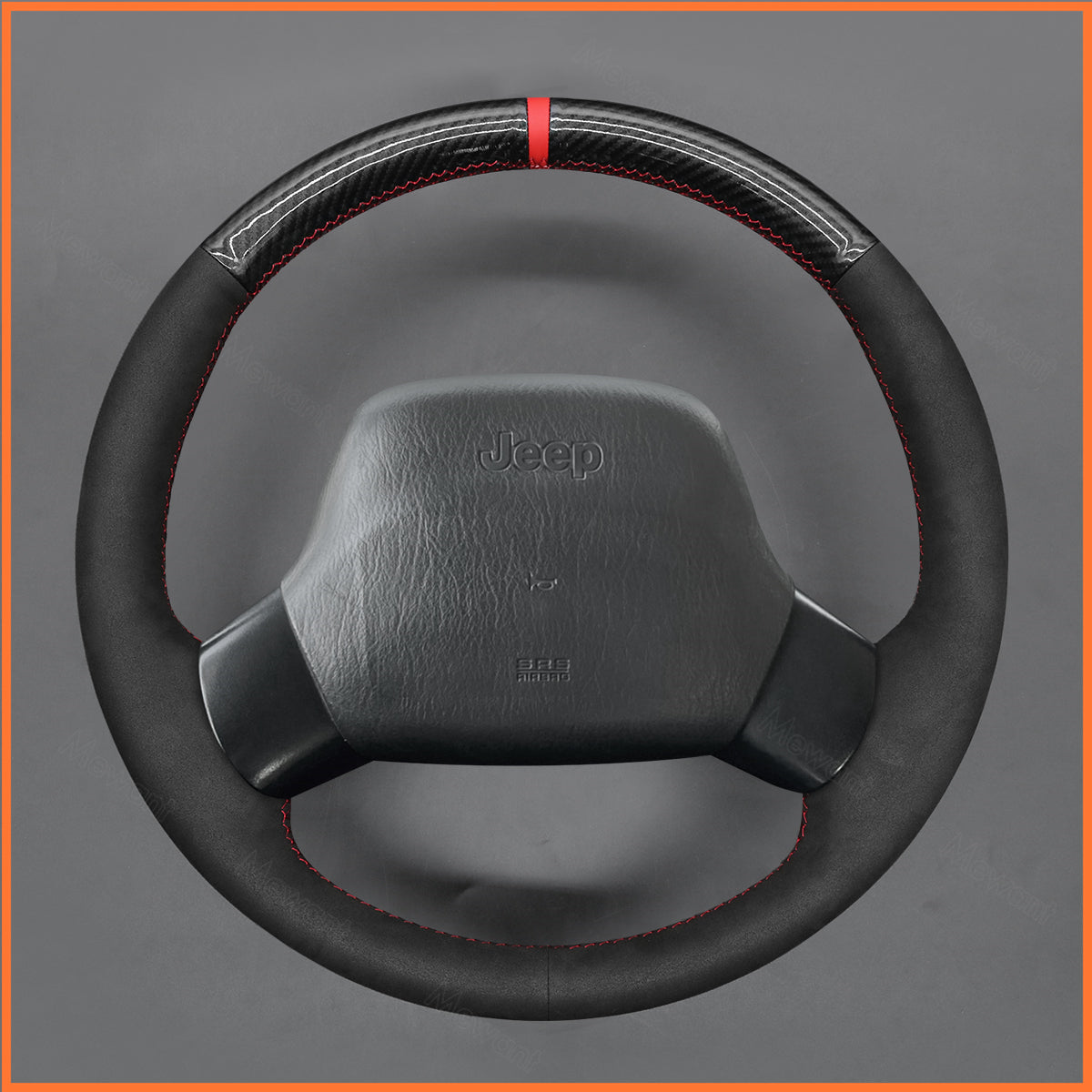 MEWANT Lenkradbezug für Jeep Wrangler TJ / Cherokee XJ 1997-2002 - Mewant.de