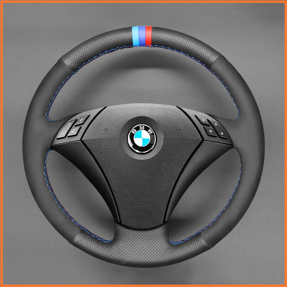 MEWANT Lenkradbezug für BMW 5 Series E60 Sedan / 5 Series E61 Touring 2004-2009 - Mewant.de
