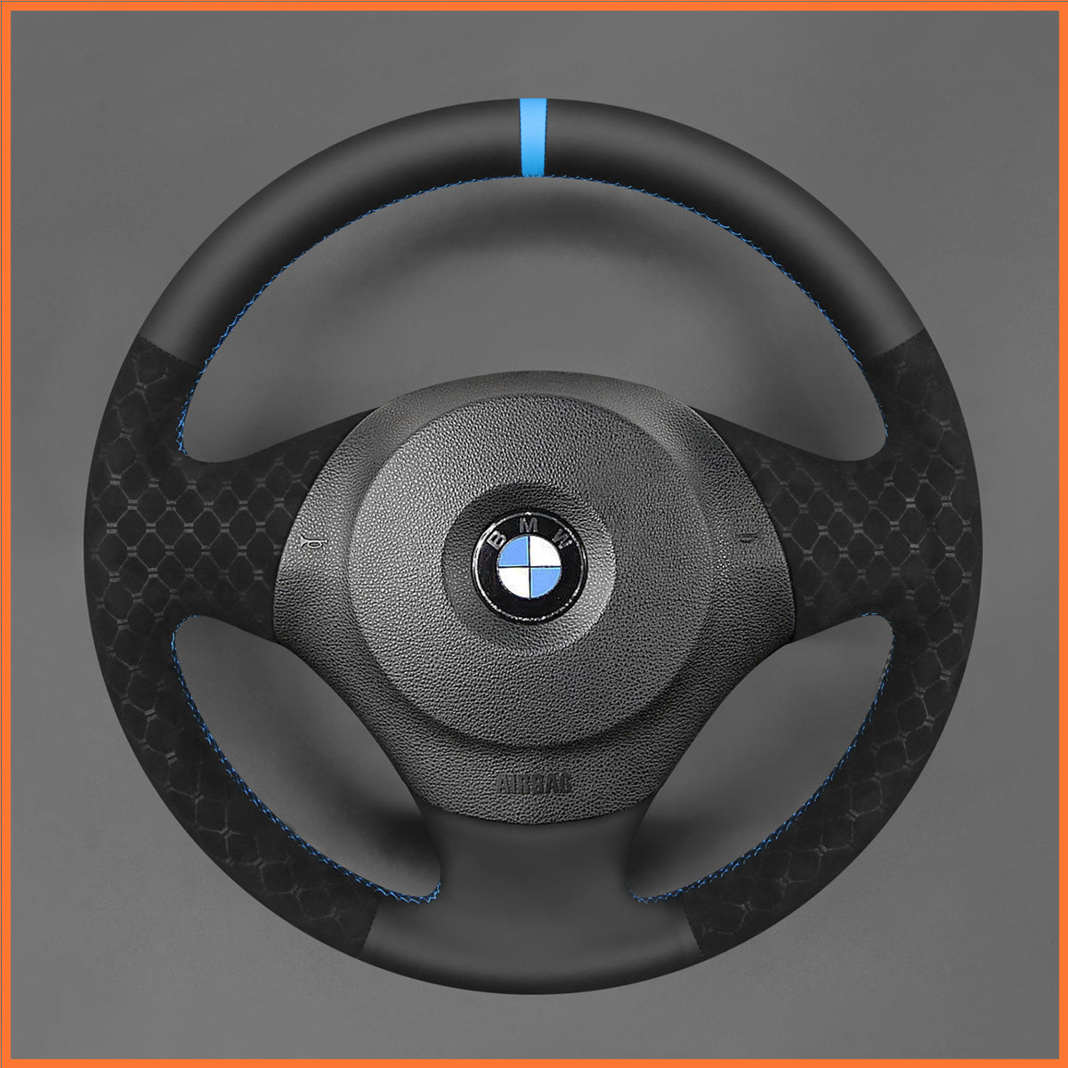 MEWANT Funda para Volante para BMW E90 Sedan E91 X1 E84 2005-2011