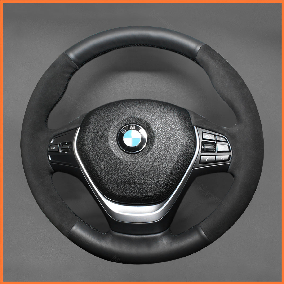 MEWANT Lenkradbezug für BMW F20 F21 M Sport F22 F30 F31 F64 F32 F33 F36 2013-2020 - Mewant.de