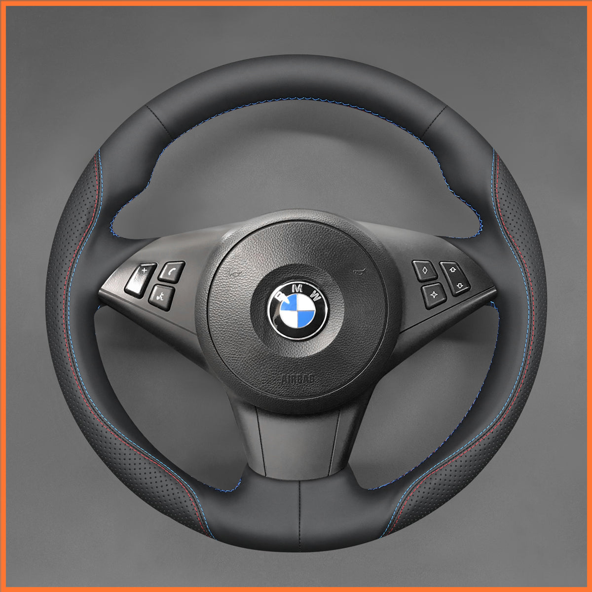 MEWANT Lenkradbezug für BMW M5 E60 E61 E63 E64 2005-2010 - Mewant.de