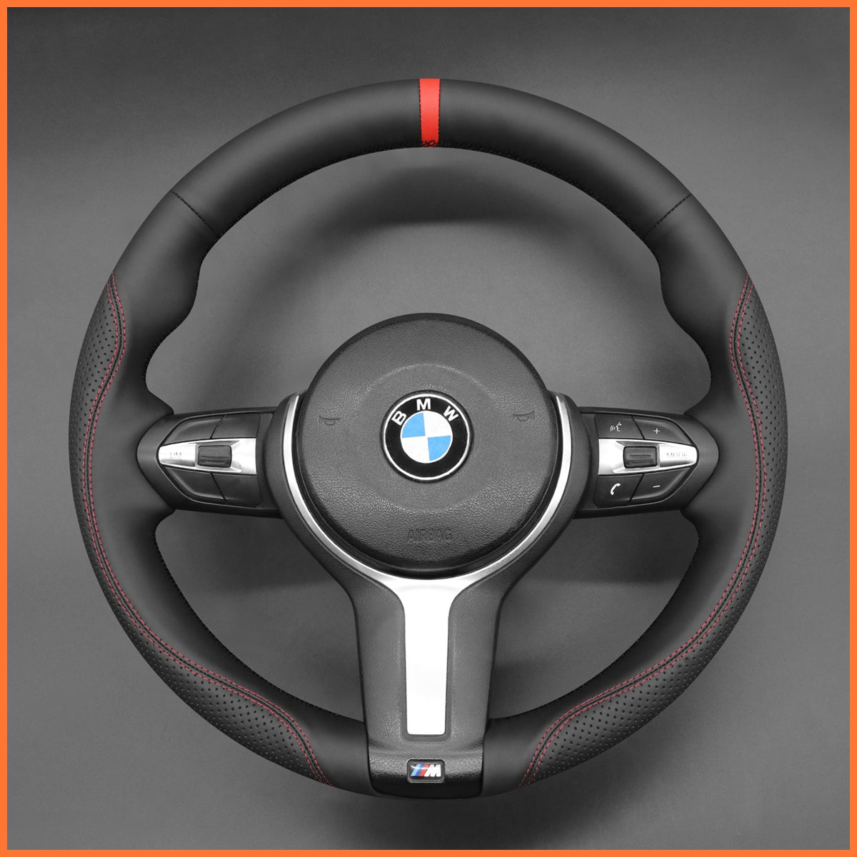 MEWANT Lenkradbezug für BMW F20 F21 F22 F23 F31 F45 F30 F32 F07 F10 F11 F12 F16 F15 F26 F25 F39 F48 2013-2019 - Mewant.de