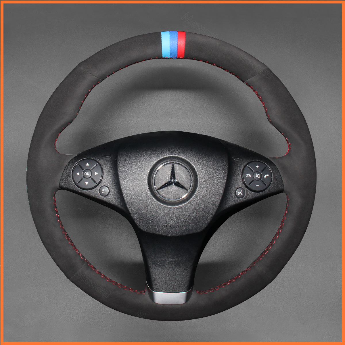 MEWANT Lenkradbezug für C-Class W204 2008-2011 / GLK X204 2010-2012 - Mewant.de