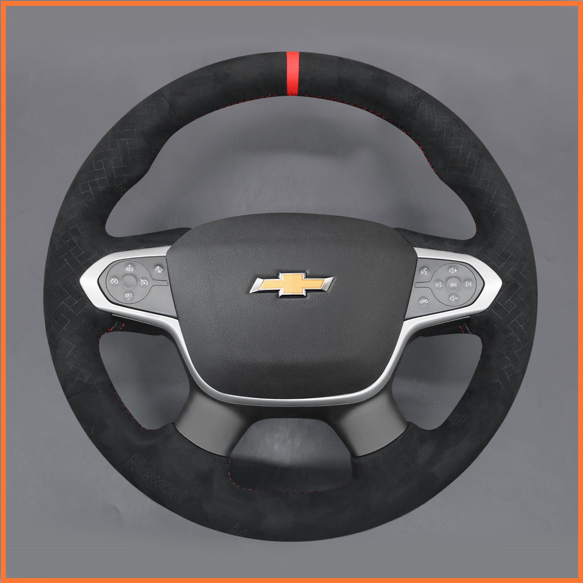 MEWANT Lenkradbezug für Chevrolet (Chevy) Colorado 2015-2018 / Traverse 2018-2024 - Mewant.de