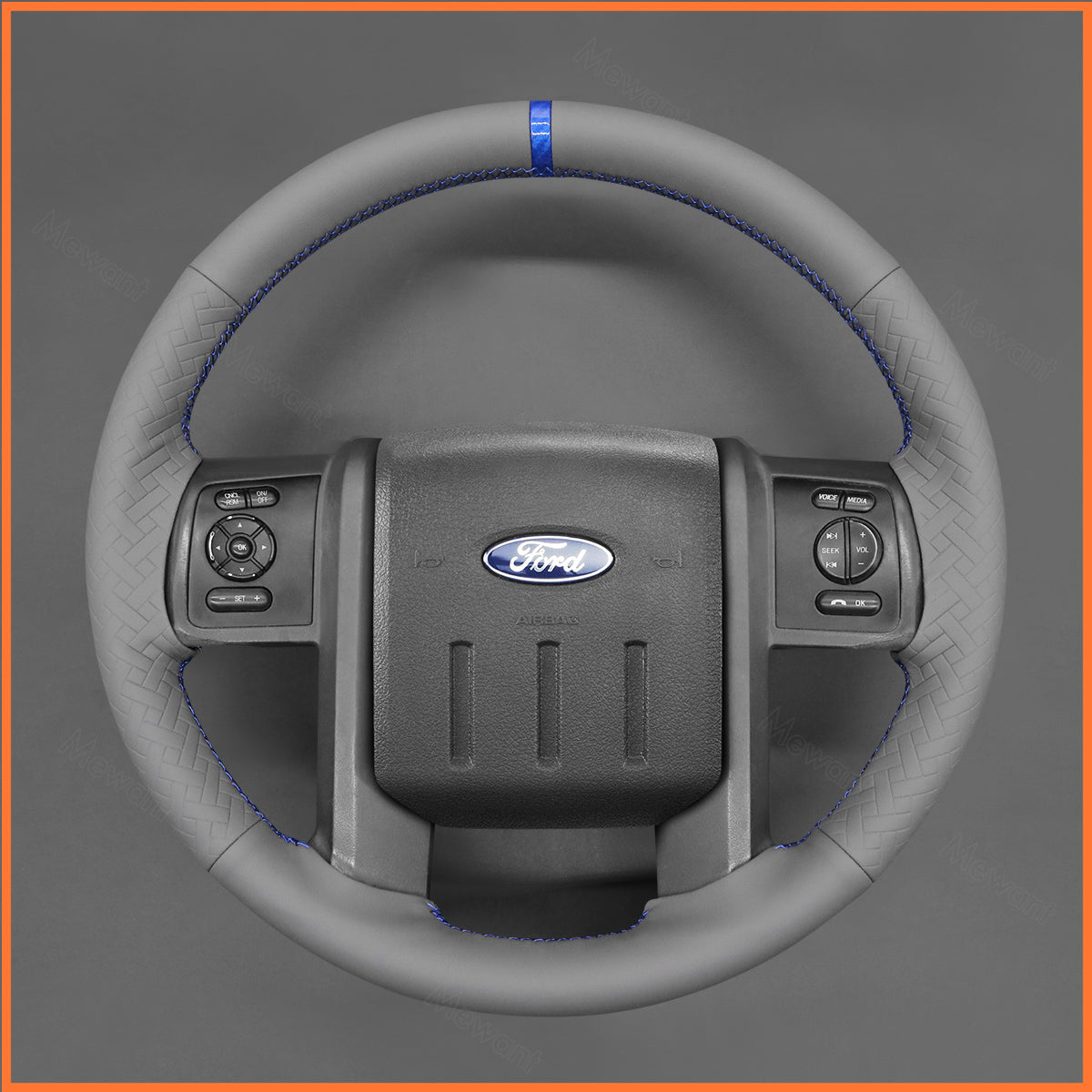 MEWANT Lenkradbezug für Ford F-250 F-350 F450 F550 XL 2008-2016 / Expedition 2007-2014 - Mewant.de