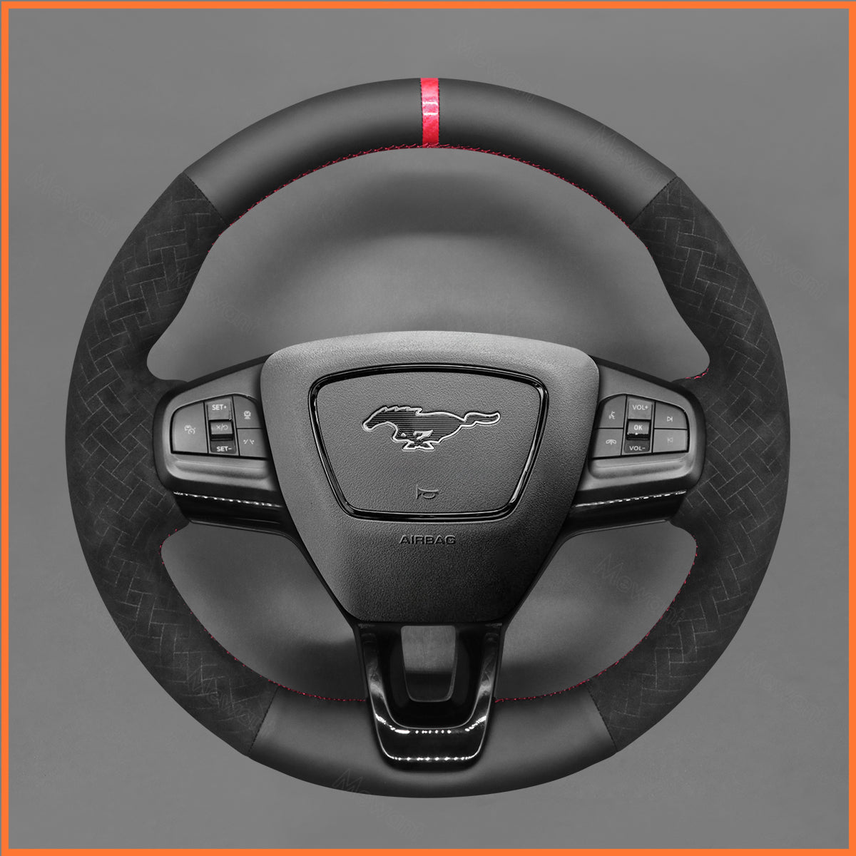 MEWANT Lenkradbezug für Ford Mustang Mach-E 2021-2024 - Mewant.de