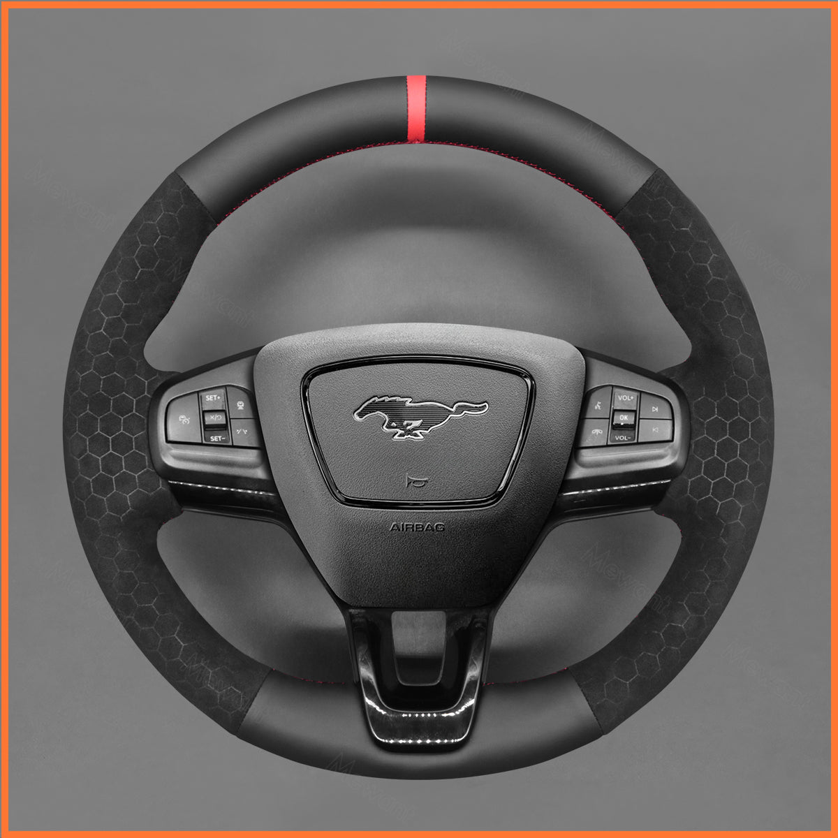 MEWANT Lenkradbezug für Ford Mustang Mach-E 2021-2024 - Mewant.de