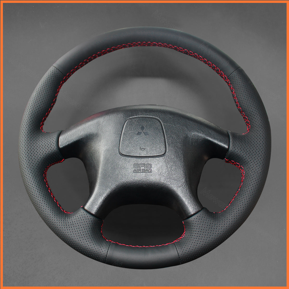MEWANT Lenkradbezug für Mitsubishi L200 / Pajero (Montero) / Pajero (Montero) Pinin / Space Gear 1998-2001 - Mewant.de