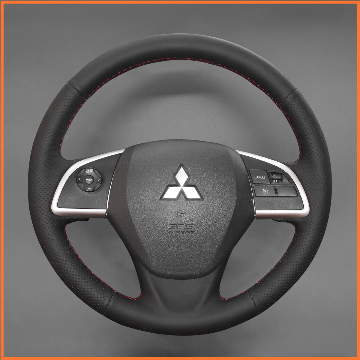 MEWANT Lenkradbezug für Mitsubishi Outlander ASX L200 Mirage Space Star 2013-2024 - Mewant.de