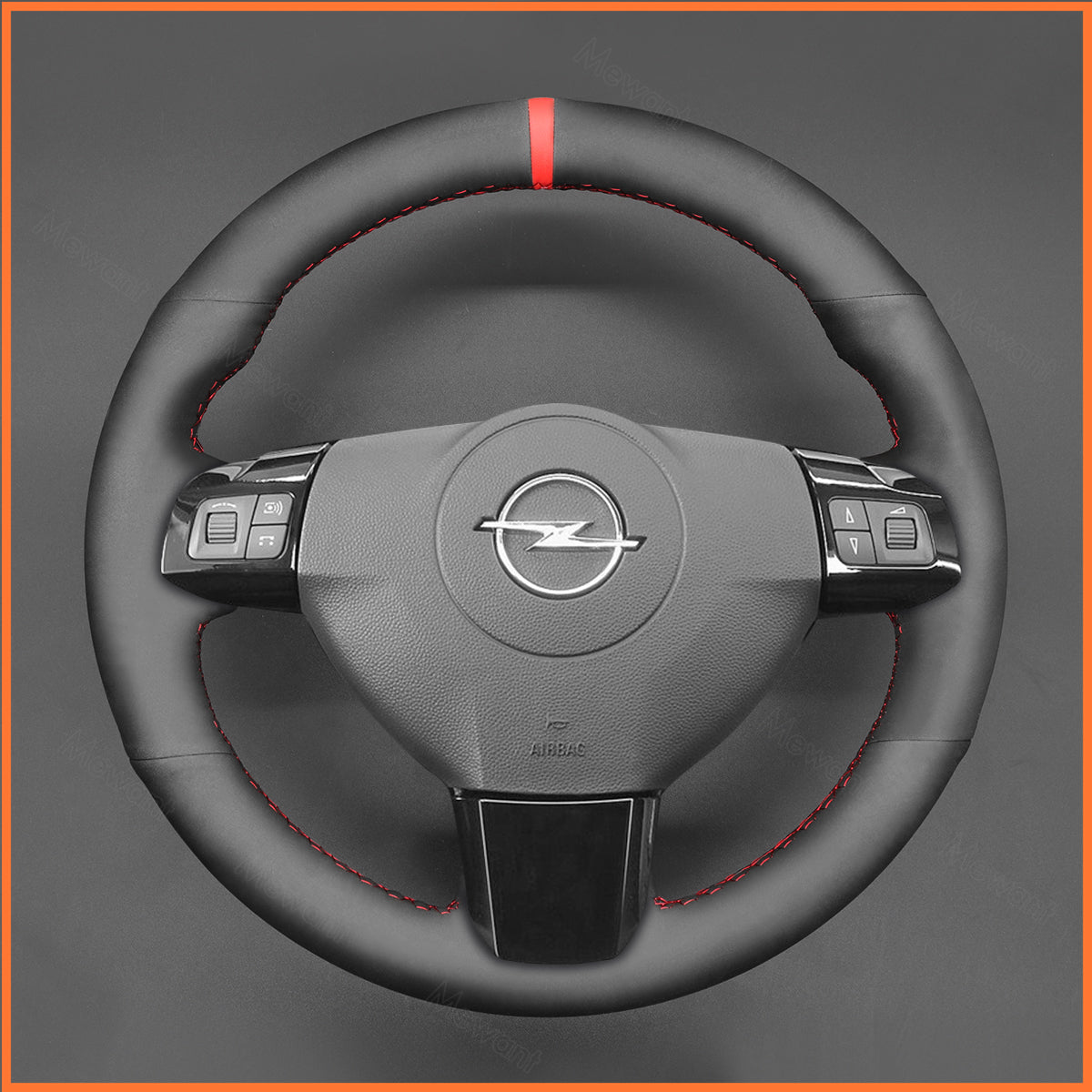 MEWANT Lenkradbezug für Opel Astra H 2004-2009 / Signum 2004-2008 / Vectra C 2005-2009 - Mewant.de