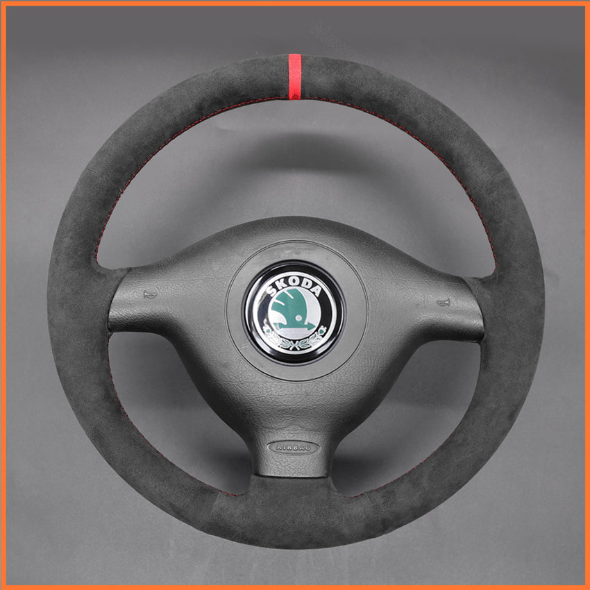 MEWANT Lenkradbezug für Skoda Fabia 1 6Y / Volkswagen Golf 4 IV / Passat B5 / Passat Variant / Bora / Sharan 1998-2005 - Mewant.de