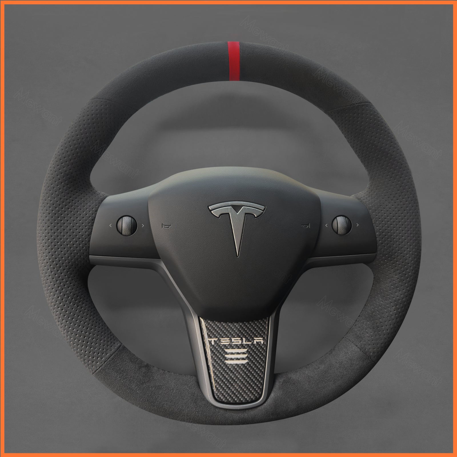 MEWANT Lenkradbezug für Tesla Model 3 2019-2023 / Model Y 2021-2023 - Mewant.de
