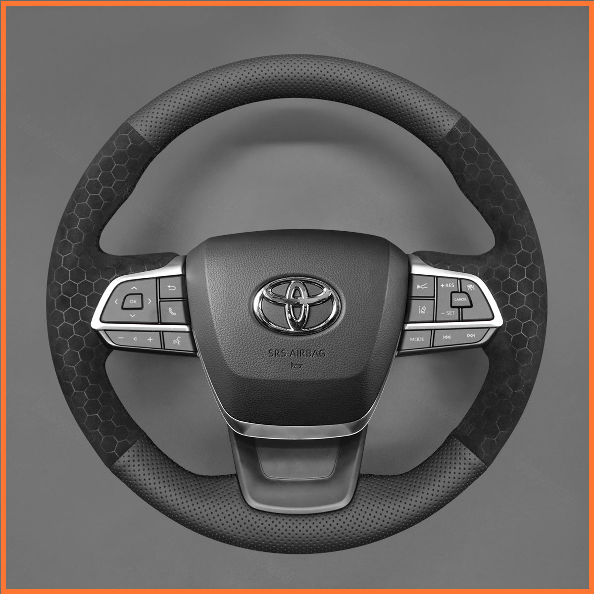 MEWANT Lenkradbezug für Toyota Highlander 2020-2024 / Sienna 2021-2025 - Mewant.de