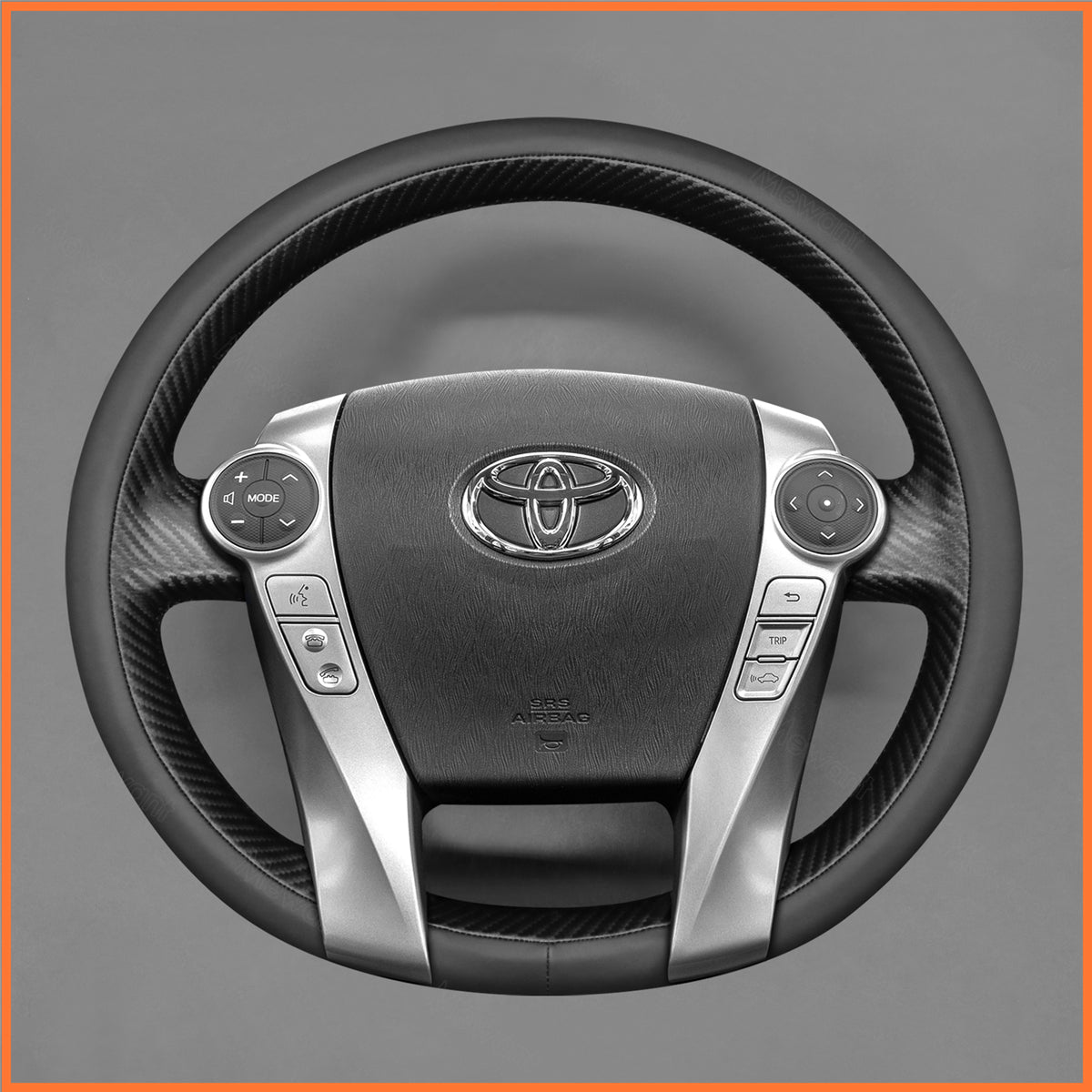 MEWANT Lenkradbezug für Toyota Prius 30 XW30 / Prius+ / Prius C / Prius V / Aqua 2011-2020 - Mewant.de