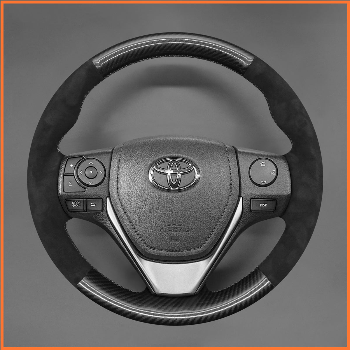MEWANT Lenkradbezug für Toyota RAV4 / Corolla / Auris / Isis / Corolla iM 2012-2019 - Mewant.de