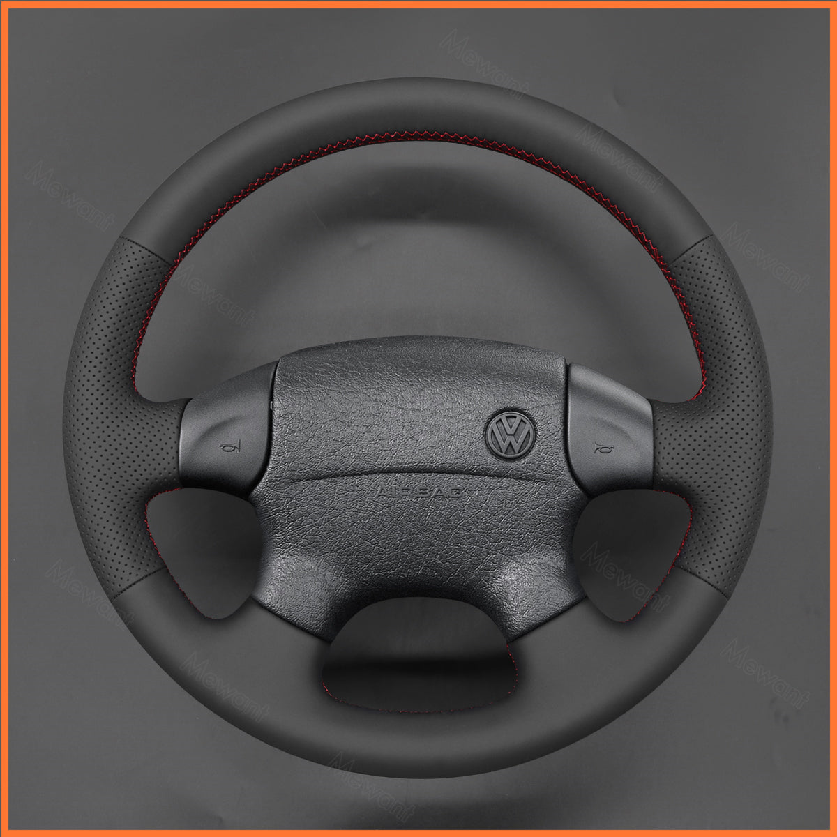MEWANT Lenkradbezug für VW Mk3 Golf / Golf GTI MK3 / Polo / Passat B4 / Golf Cabriolet 1995-1997 - Mewant.de