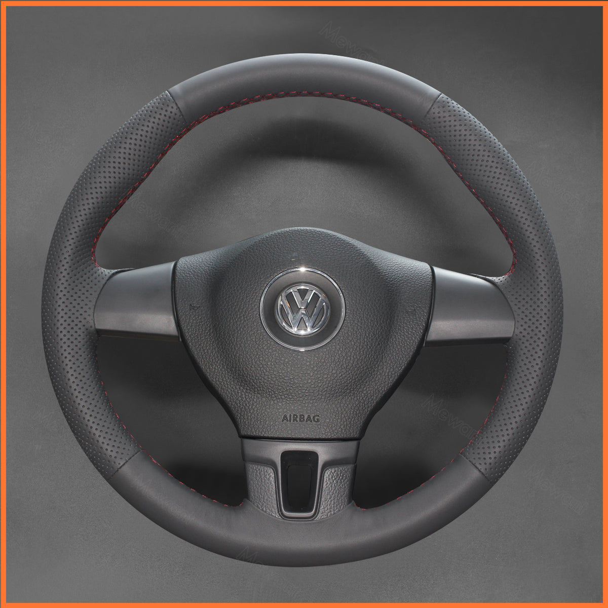 MEWANT Lenkradbezug für VW Sharan / Passat Variant / EOS / Amarok / California / Caravelle 2010-2015 - Mewant.de