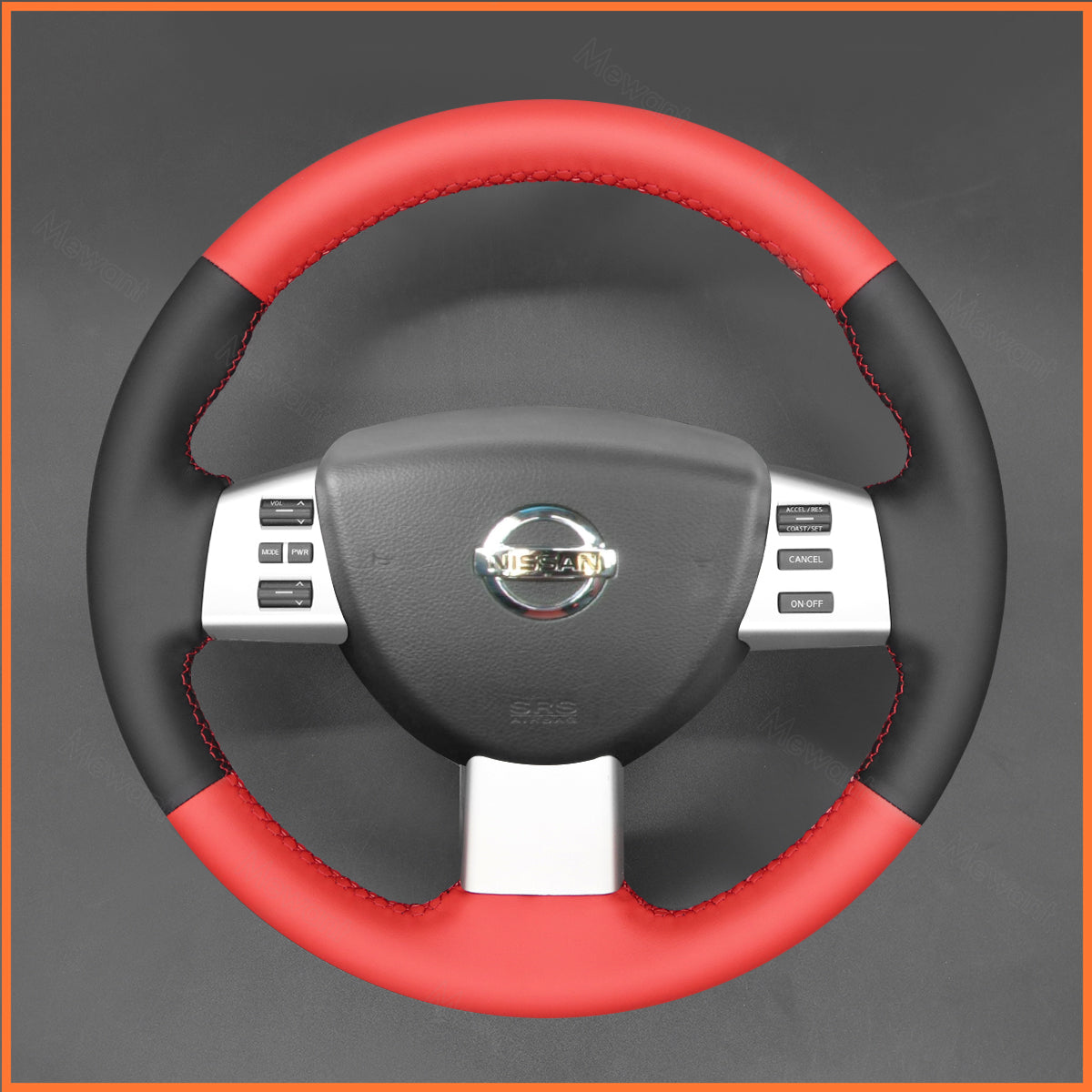MEWANT Lenkradbezug für Nissan Murano 2004-2008 / Altima 2004-2006 - Mewant.de