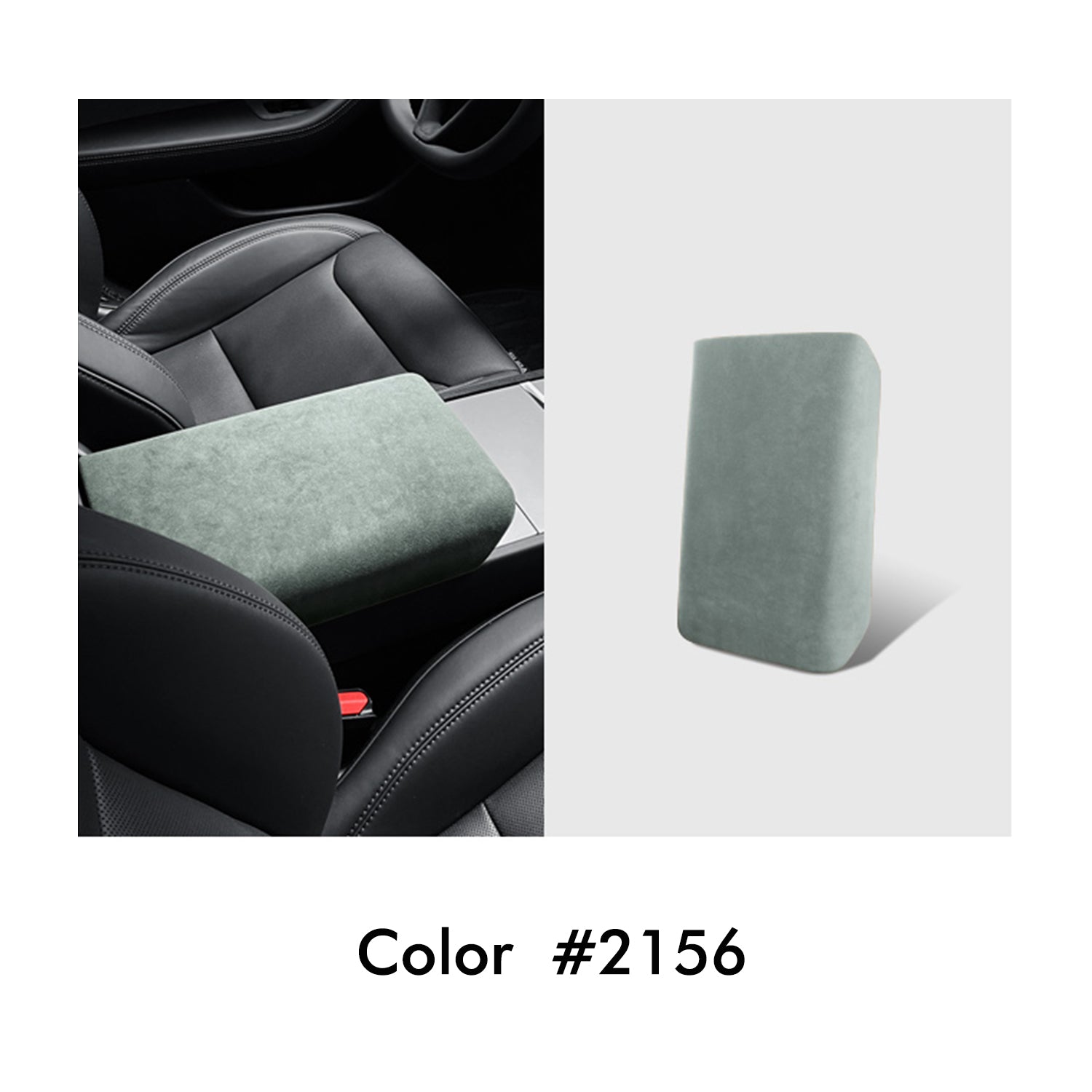 MEWANT Mittelarmlehne Armlehne Konsole Mittelkonsole aus Alcantara für Tesla Model 3 Highland 2024 - Mewant.de