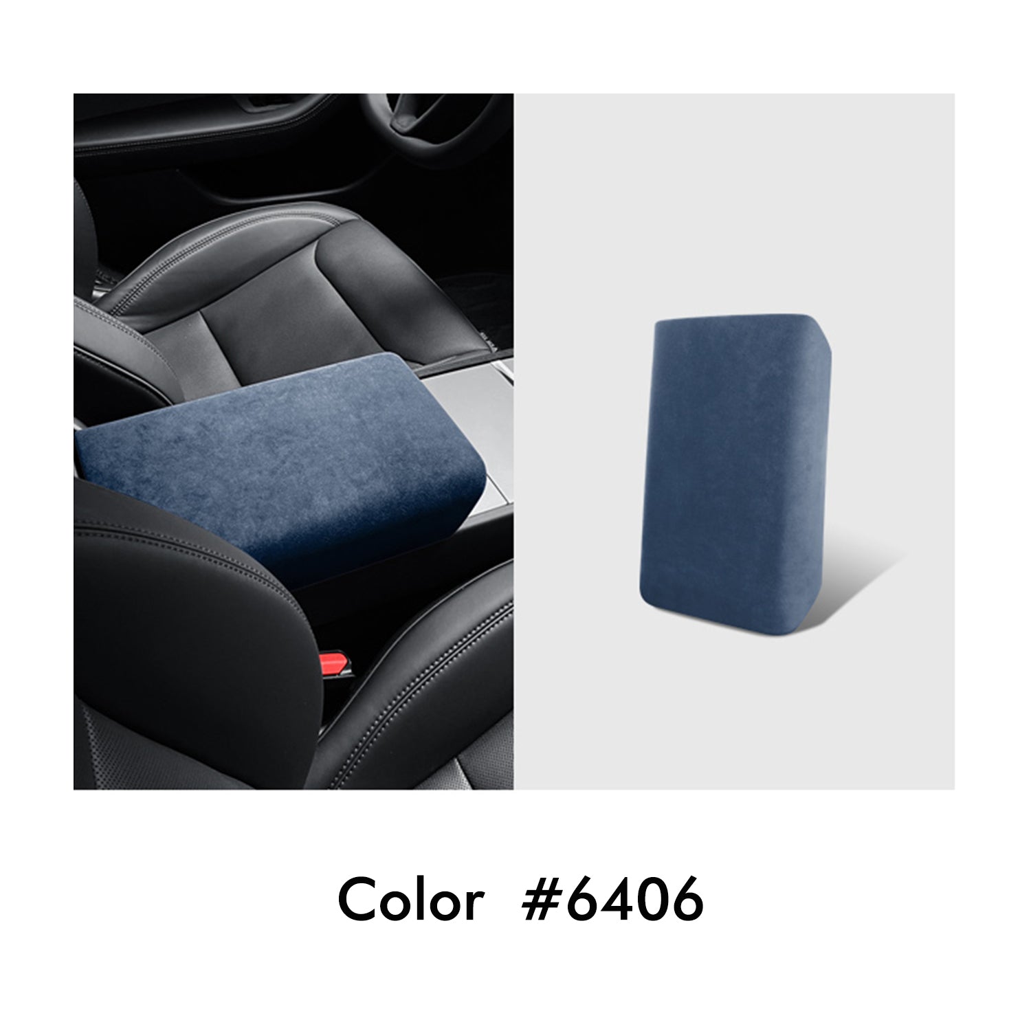 MEWANT Mittelarmlehne Armlehne Konsole Mittelkonsole aus Alcantara für Tesla Model 3 Highland 2024 - Mewant.de