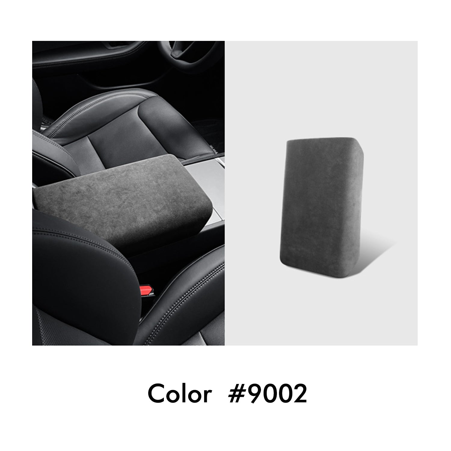 MEWANT Mittelarmlehne Armlehne Konsole Mittelkonsole aus Alcantara für Tesla Model 3 Highland 2024 - Mewant.de