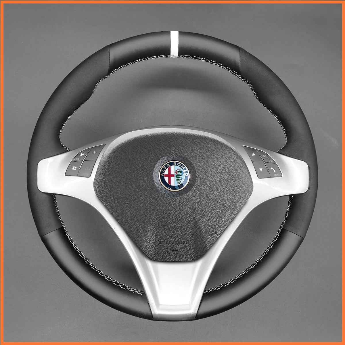 MEWANT Lenkradbezug für Alfa Romeo Giulietta 2010-2014 / MiTo 2008-2015 - Mewant.de