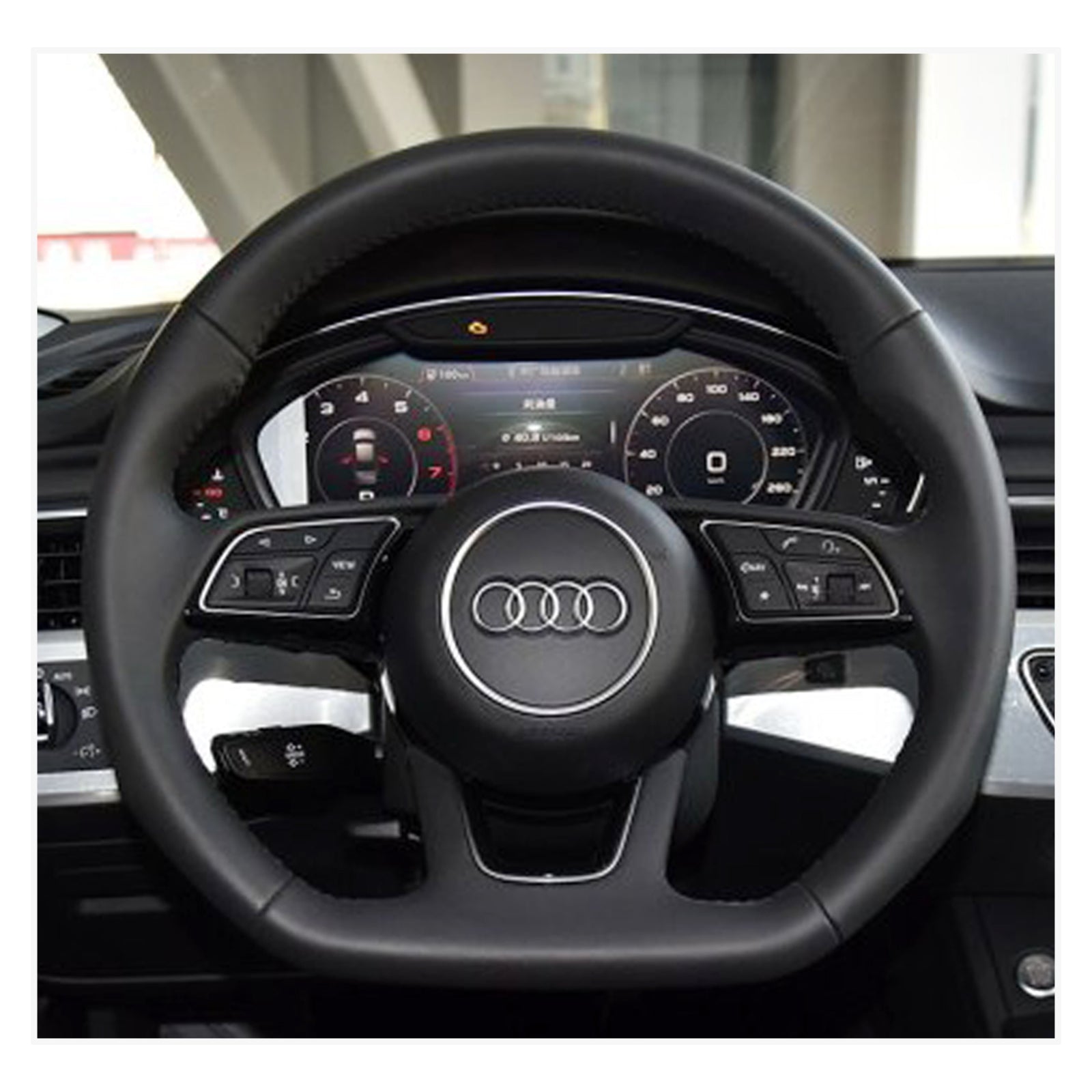 MEWANT Lenkradbezug für Audi A1 (8X) / A3 (8V/8Y) / A4 Avant Allroad (B9/8W) / A5 / S3 S4 S5 / RS 4 (B9/8W) 2016-2022 - Mewant.de