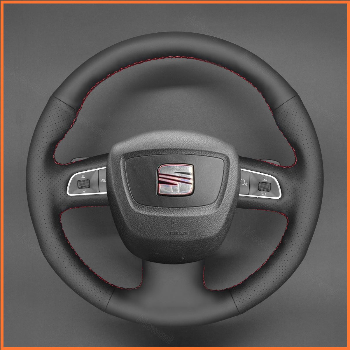 MEWANT Lenkradbezug für Audi A3 A4 A5 A8 Q7 RS S4 S5 S6 S8 2006-2013 - Mewant.de