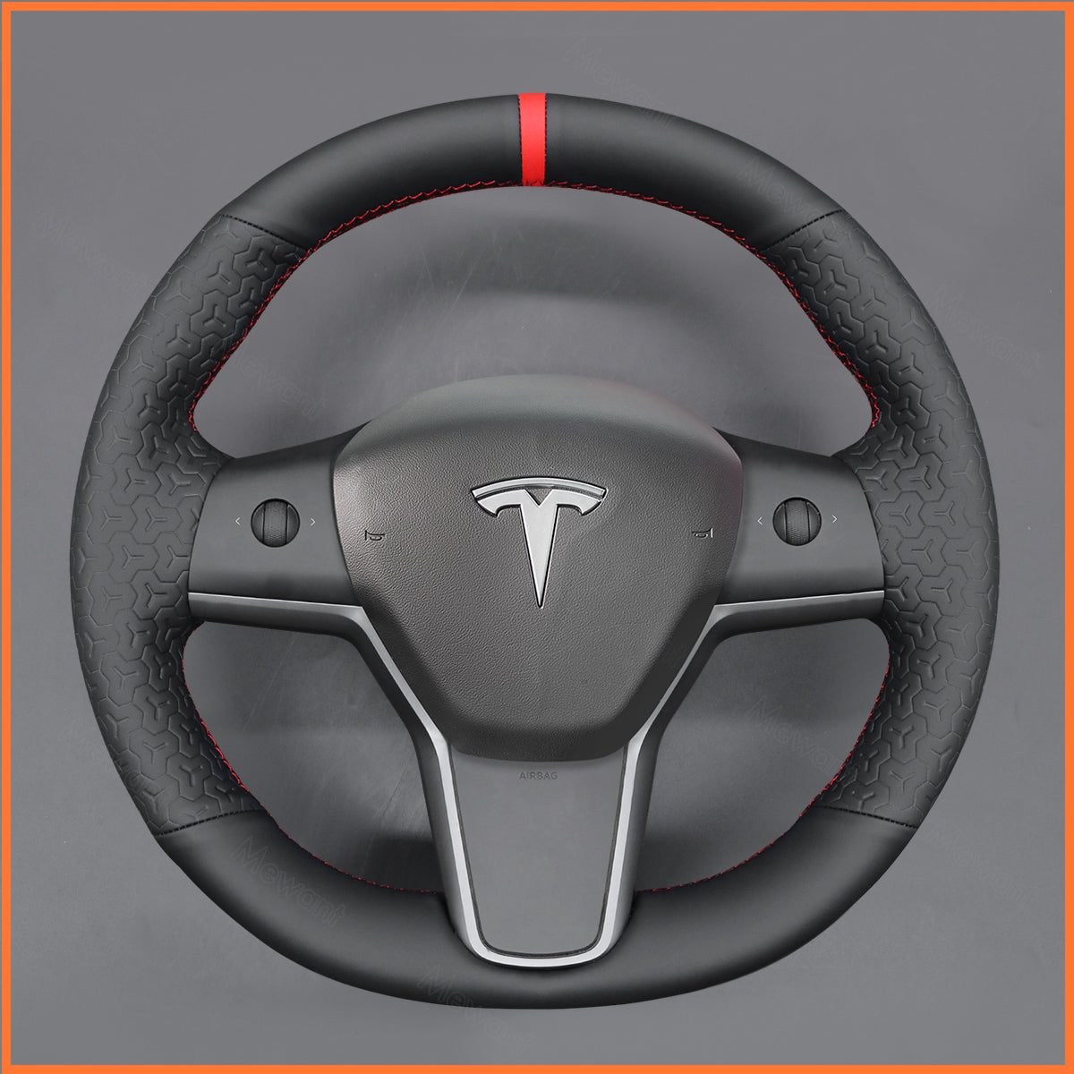 MEWANT Lenkradbezug für Tesla Model 3 2019-2023 / Model Y 2021-2023 - Mewant.de