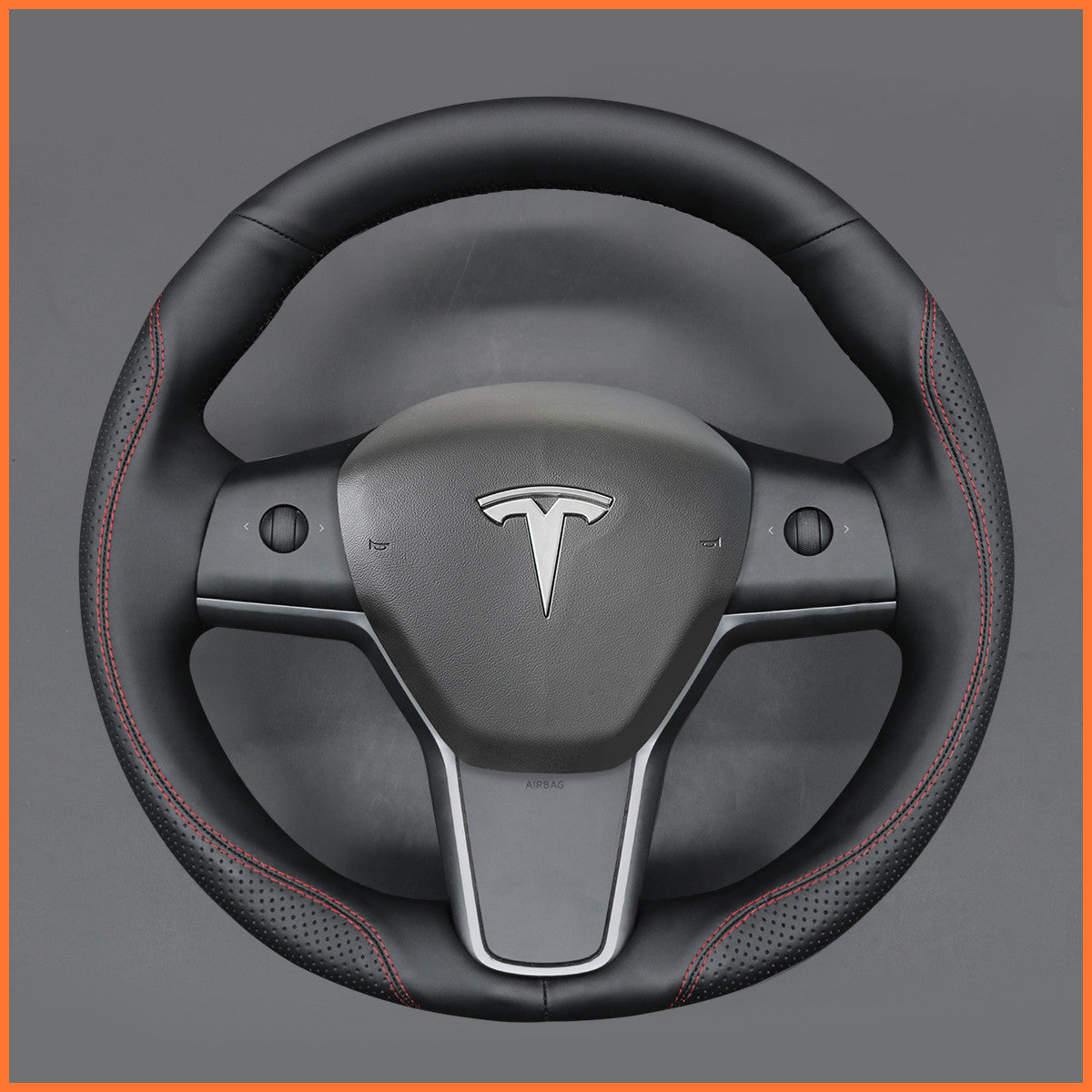 Funda de volante MEWANT para Tesla Model 3 2019-2023 / Model Y 2021-2023