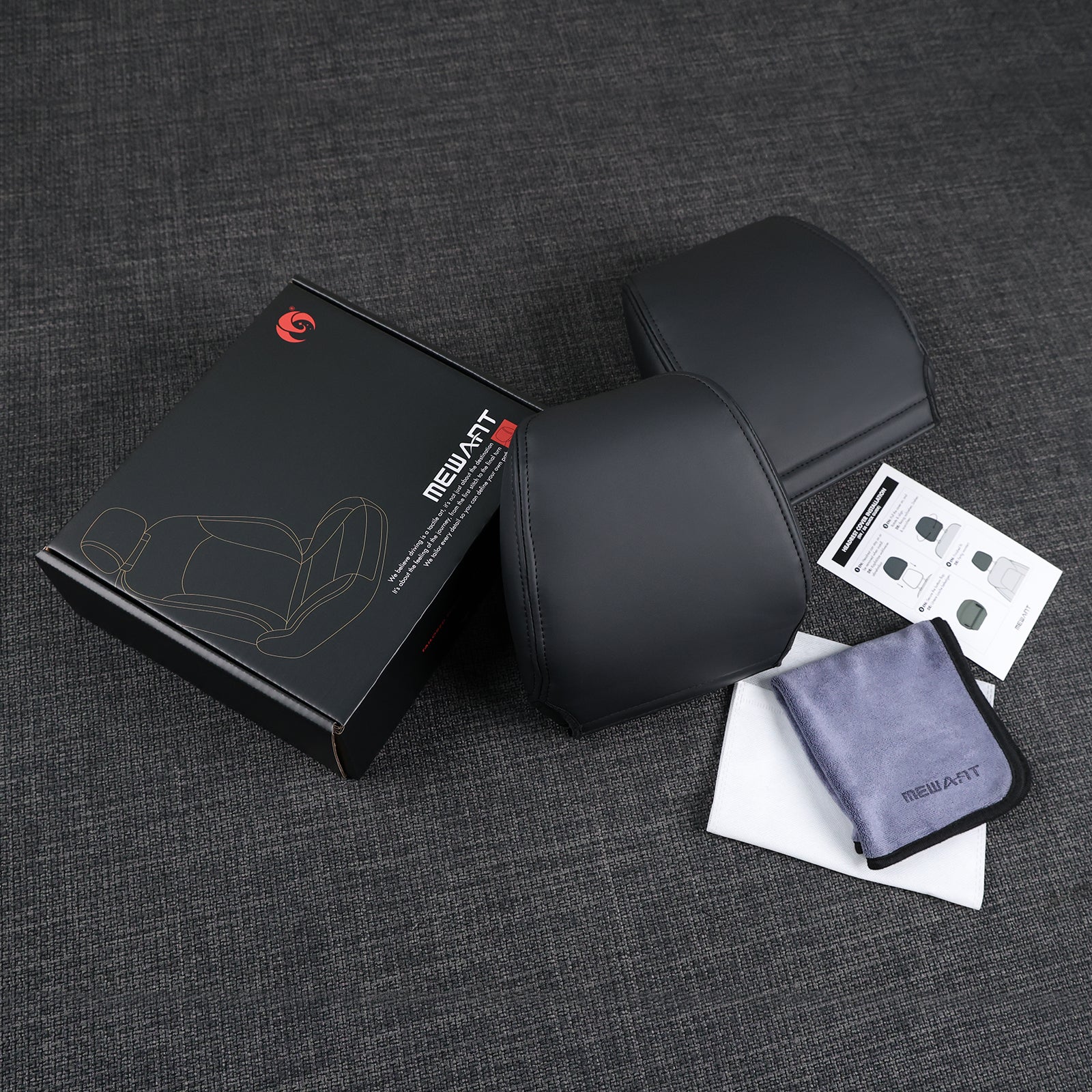 MEWANT Fundas de reposacabezas BMW para X1 F48 X2 F39 F44 F45 F46 2016-2022