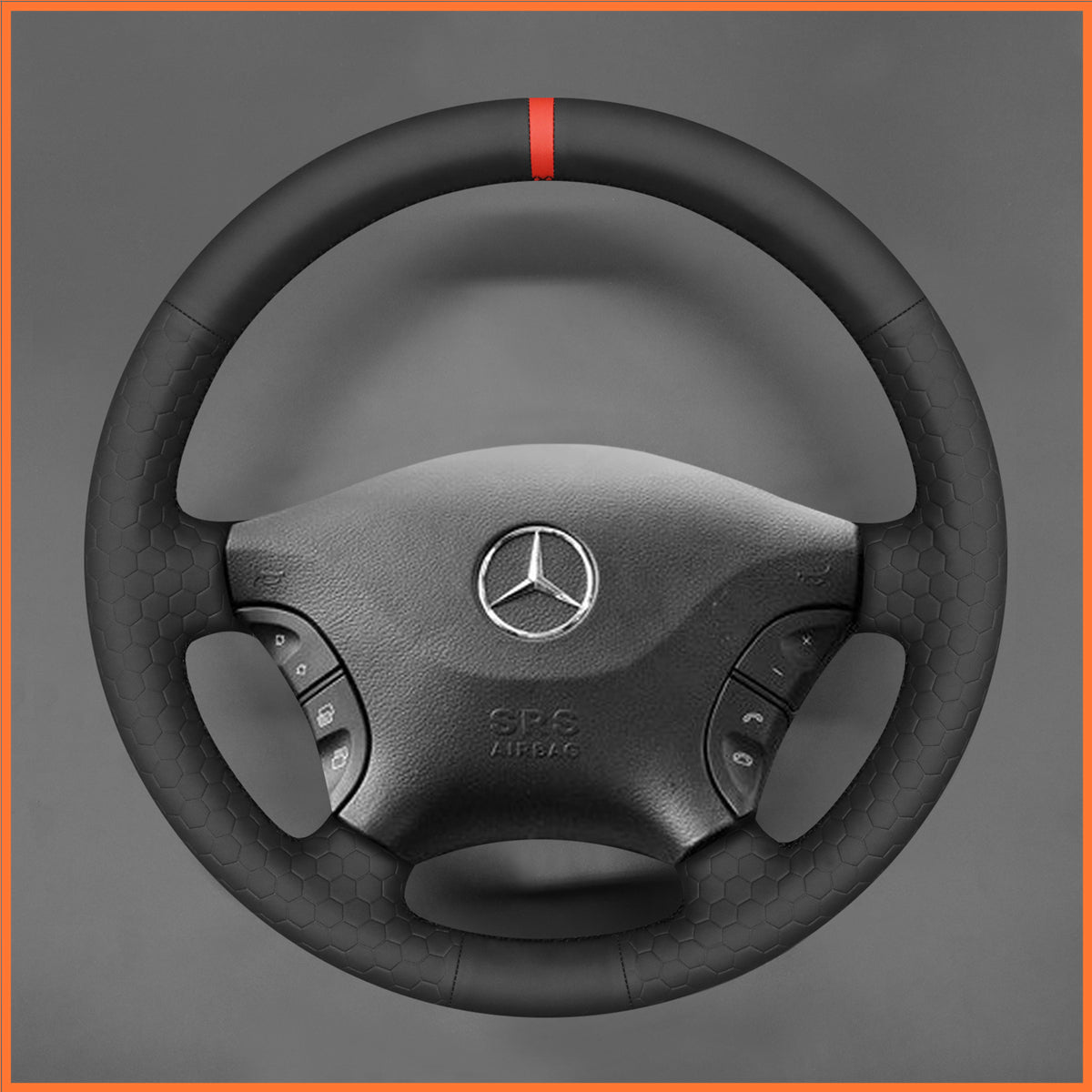 Funda de volante MEWANT para Mercedes Benz Viano W639 Vito Sprinter 2006-2013