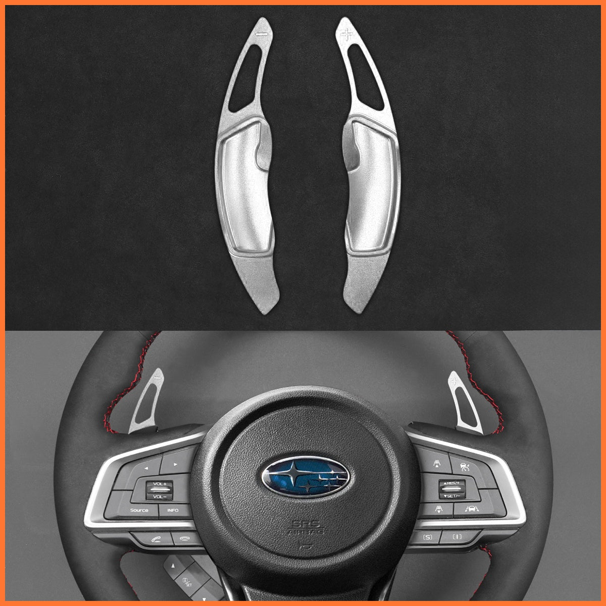 Schaltwippen für Subaru Forester / Impreza / Outback / Ascent / Crosstrek / Legacy / Liberty / XV 2017-2023 - Mewant.de