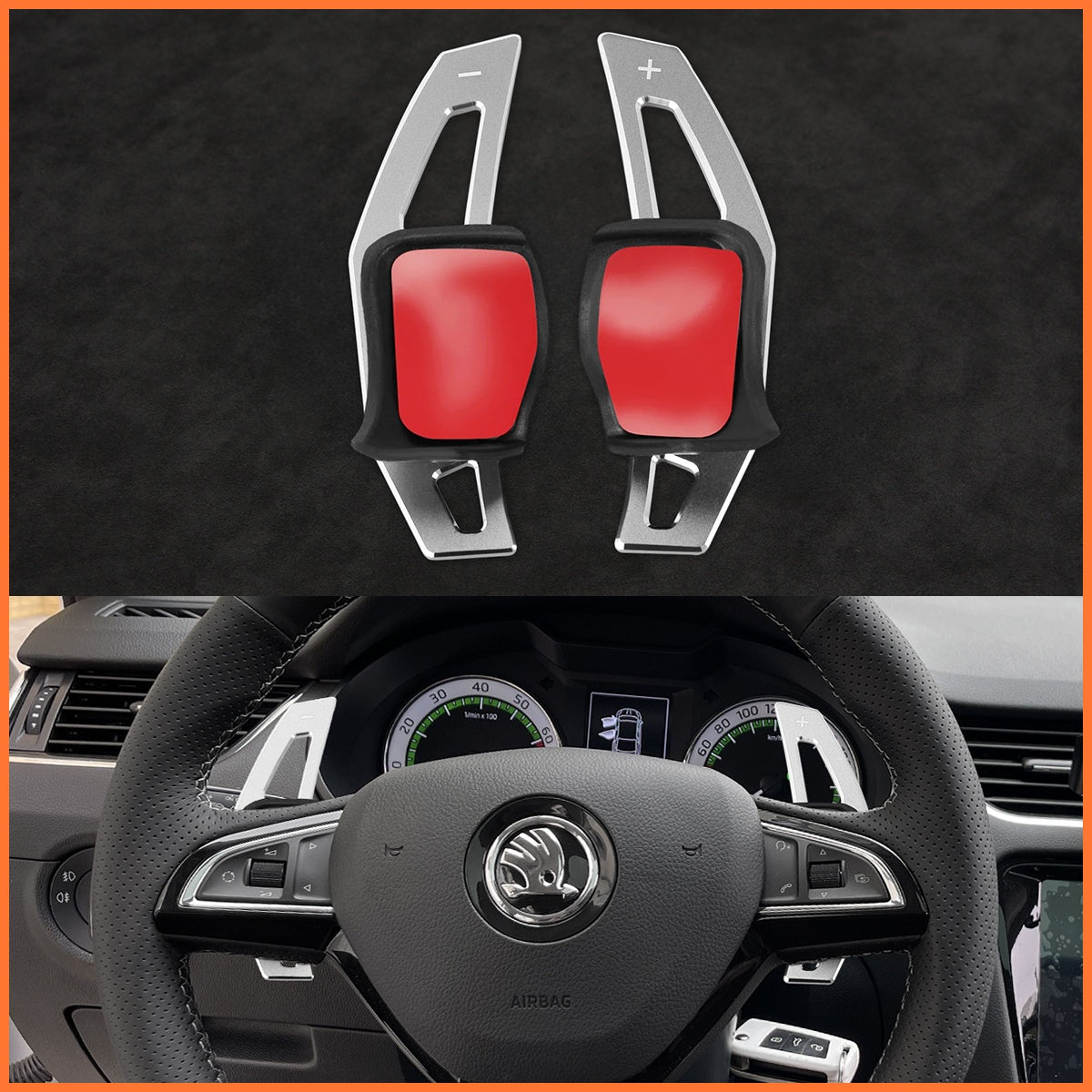 Levas de cambio para Skoda Citigo / Fabia / Karoq / Rapid / Roomster / Octavia / Superb / Yeti / Kodiaq / Scala 2013-2019