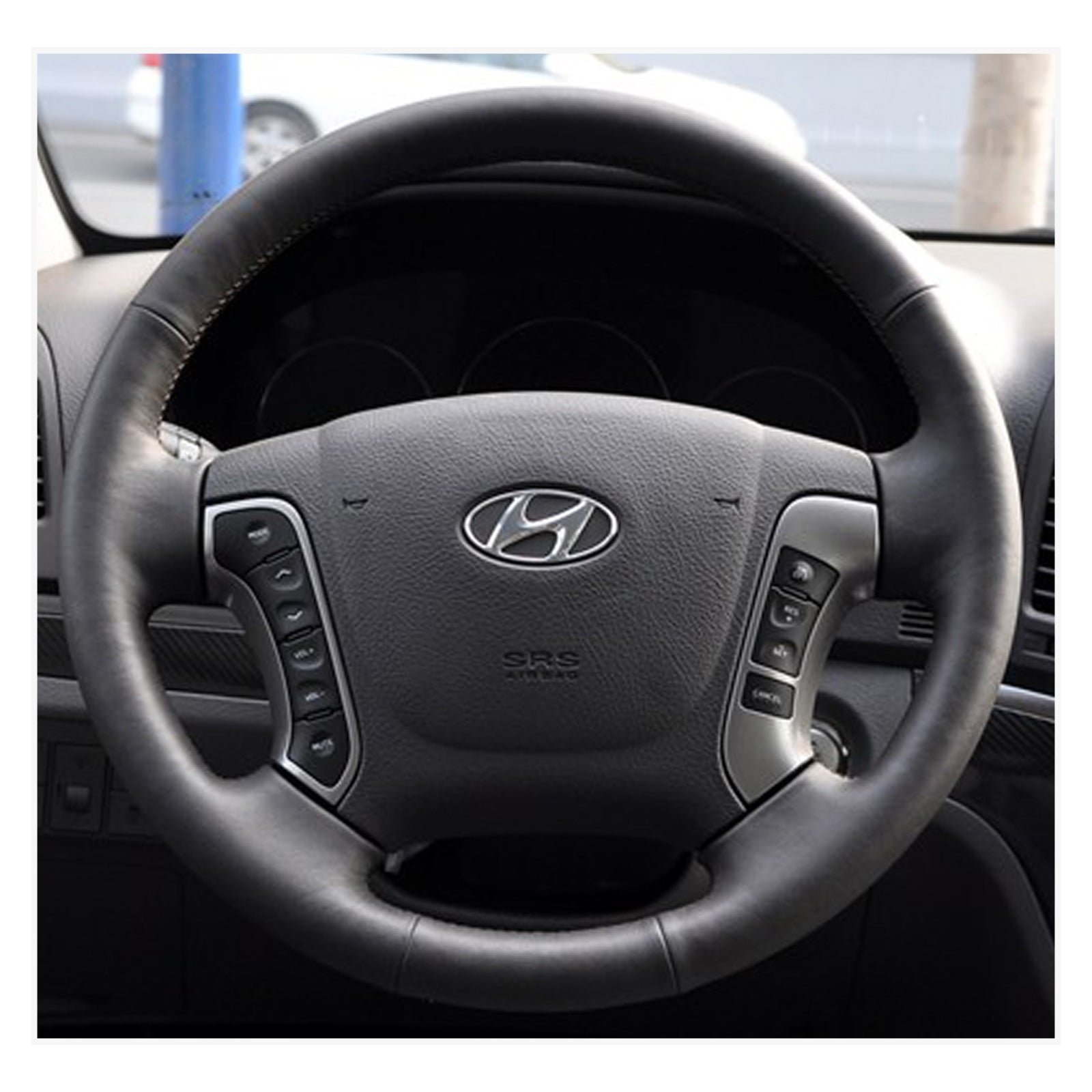 MEWANT Lenkradbezug für Hyundai Santa Fe 2006-2012 / H-1 (Starex) 2008-2020 / i800 2008-2019 - Mewant.de