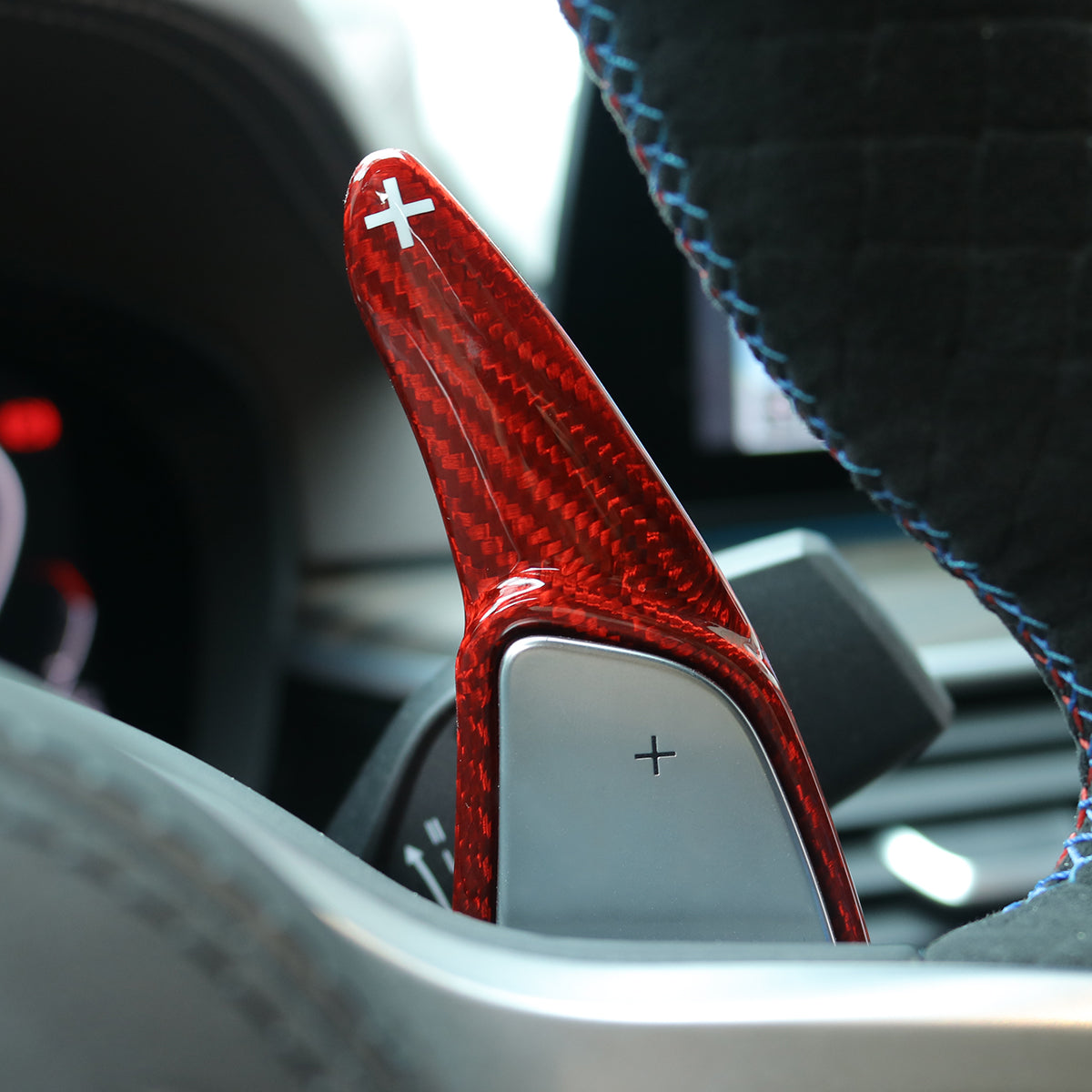 Schaltwippen für BMW M3 / M4 / M5 / M8 / X4 / X5 / X6 M 2019-2023 - Mewant.de