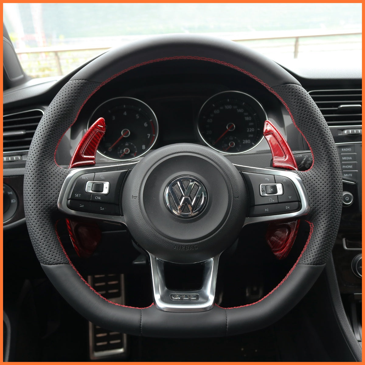 Schaltwippen für Volkswagen Golf 7 R / MK7 / GTI - Mewant.de