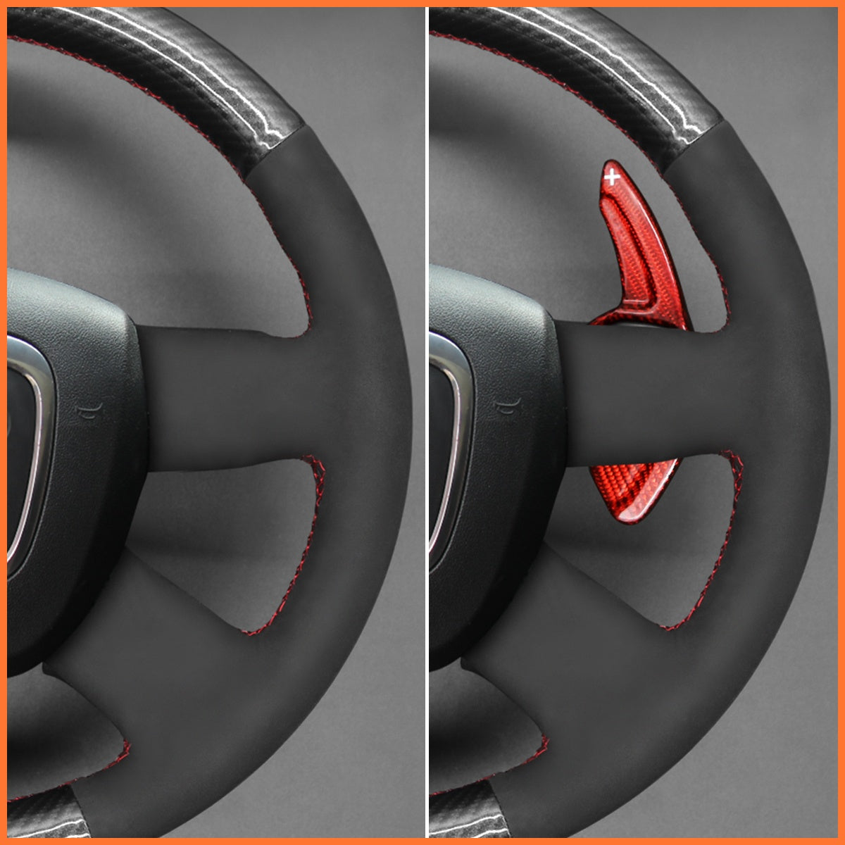 Schaltwippen für Audi A3 / A4 / A6 / Q5 / Q7 2006-2013 - Mewant.de